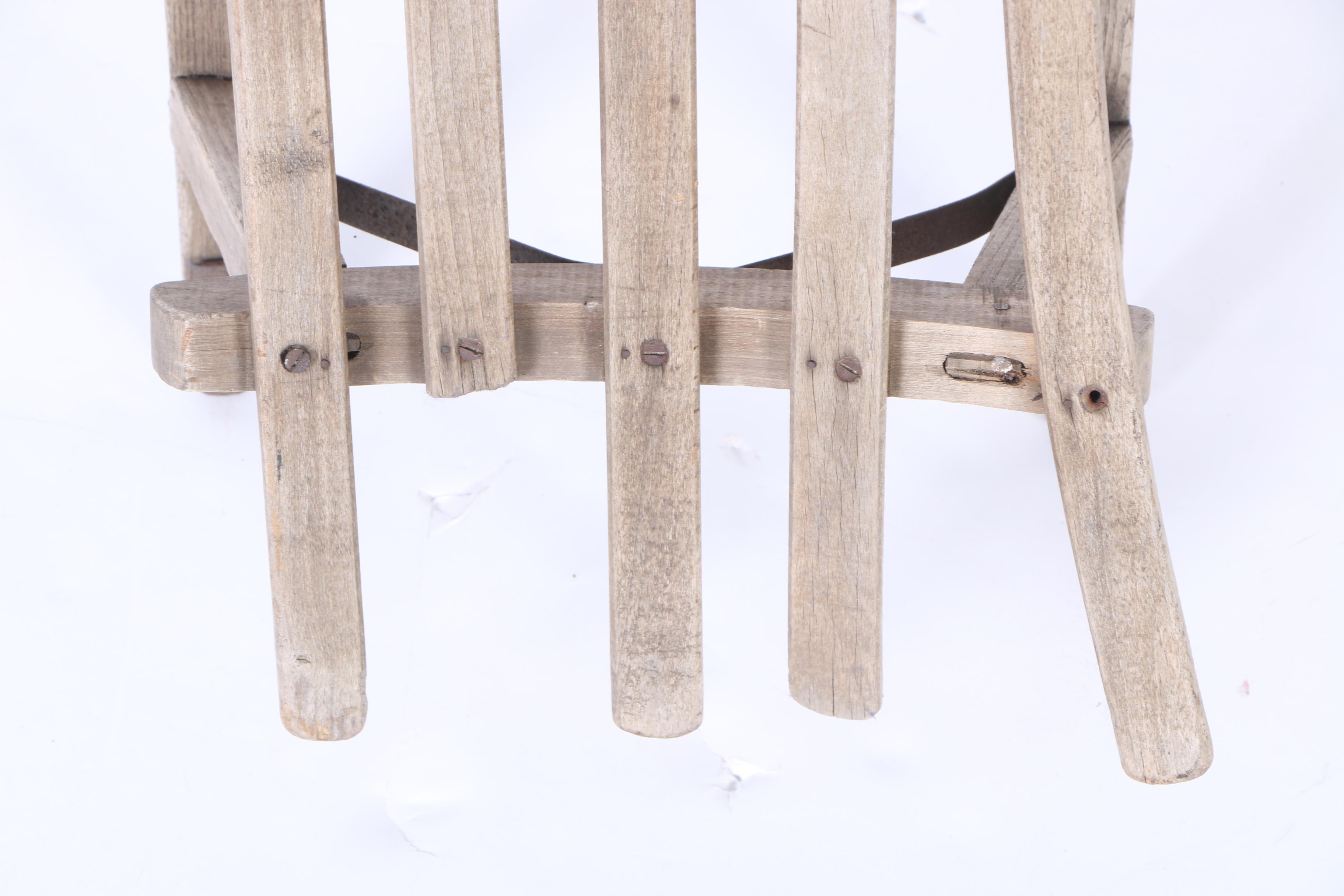 Sporthaus Vintage Wooden Sled