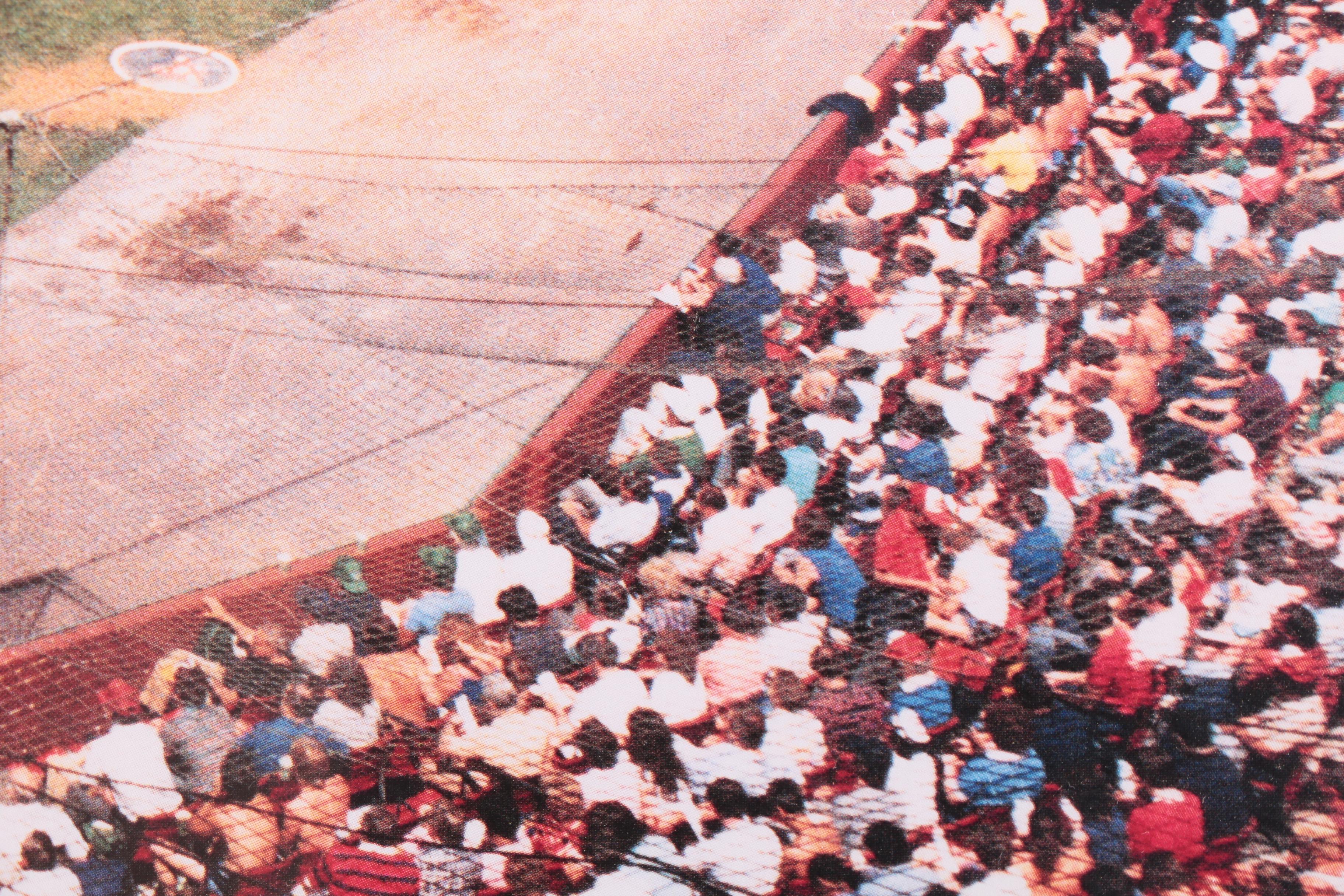 Offset Lithograph on Paper of Fenway Park