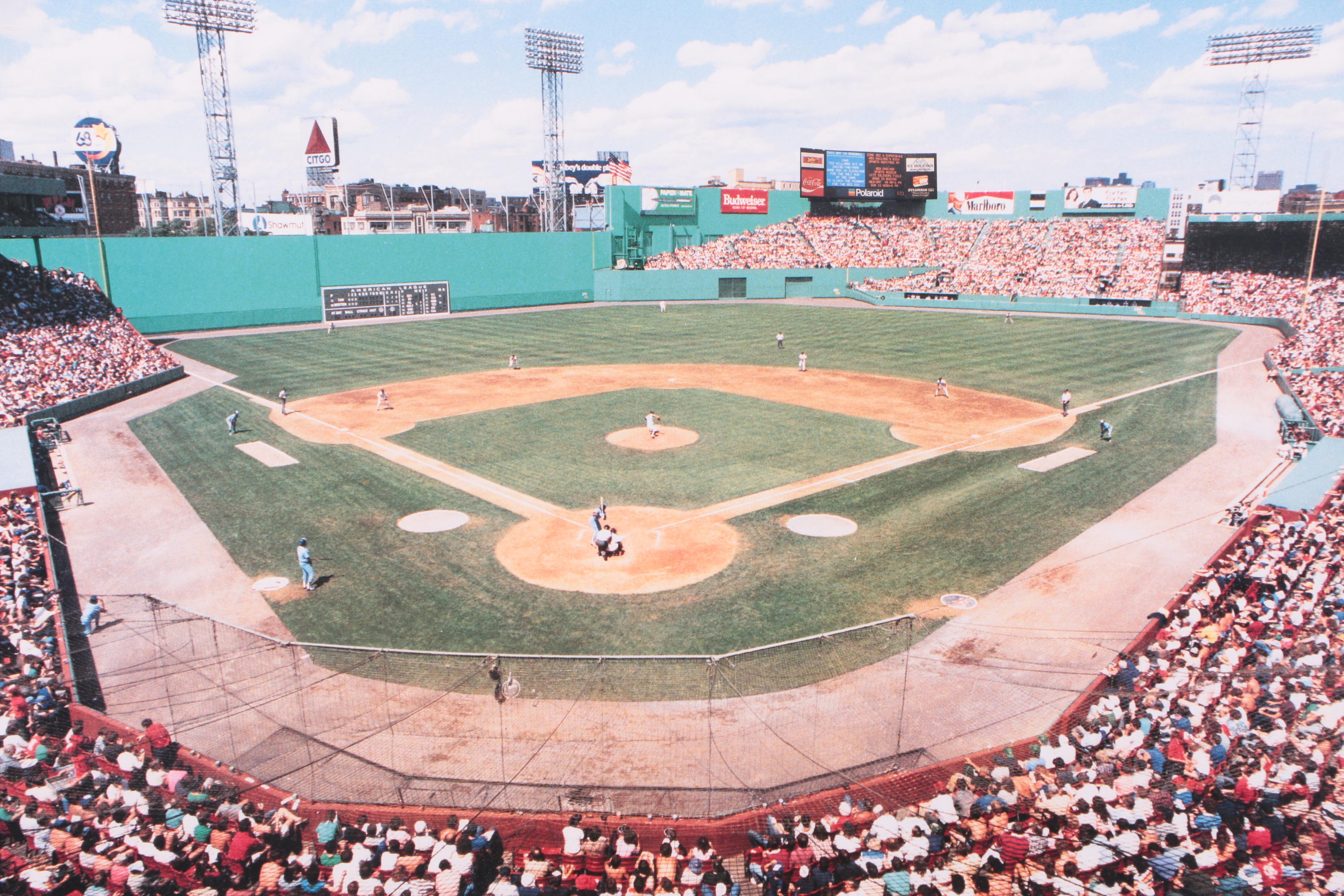 Offset Lithograph on Paper of Fenway Park