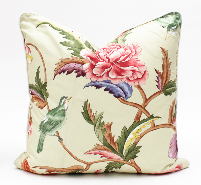 Floral Patterned Throw Pillows