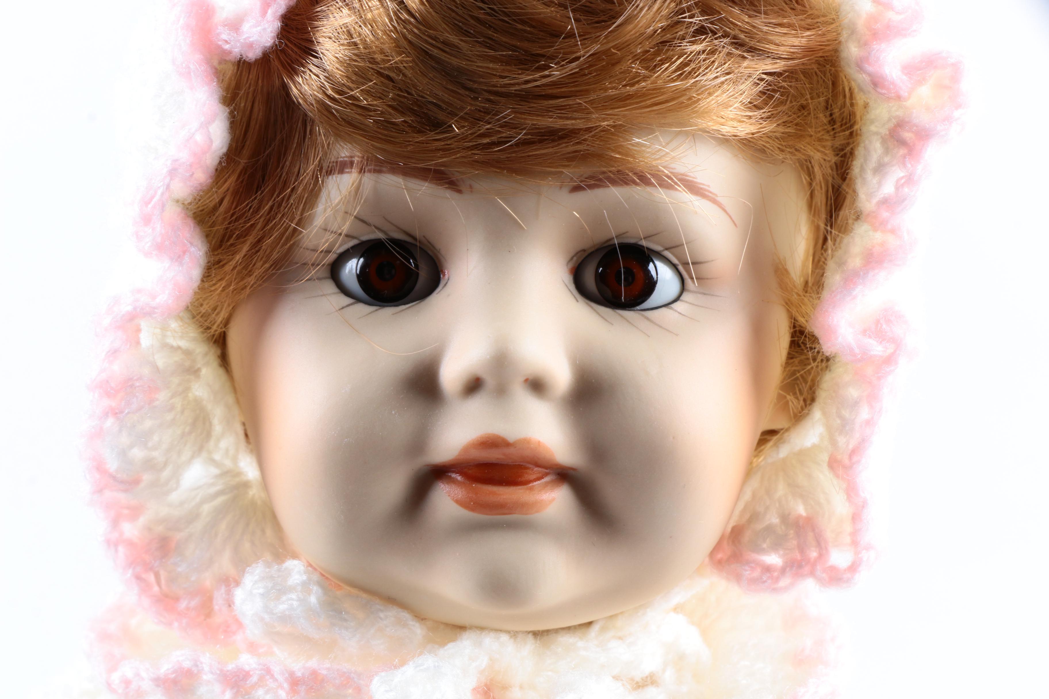 Musical Martha Hatfield Collection Porcelain Musical Dolls