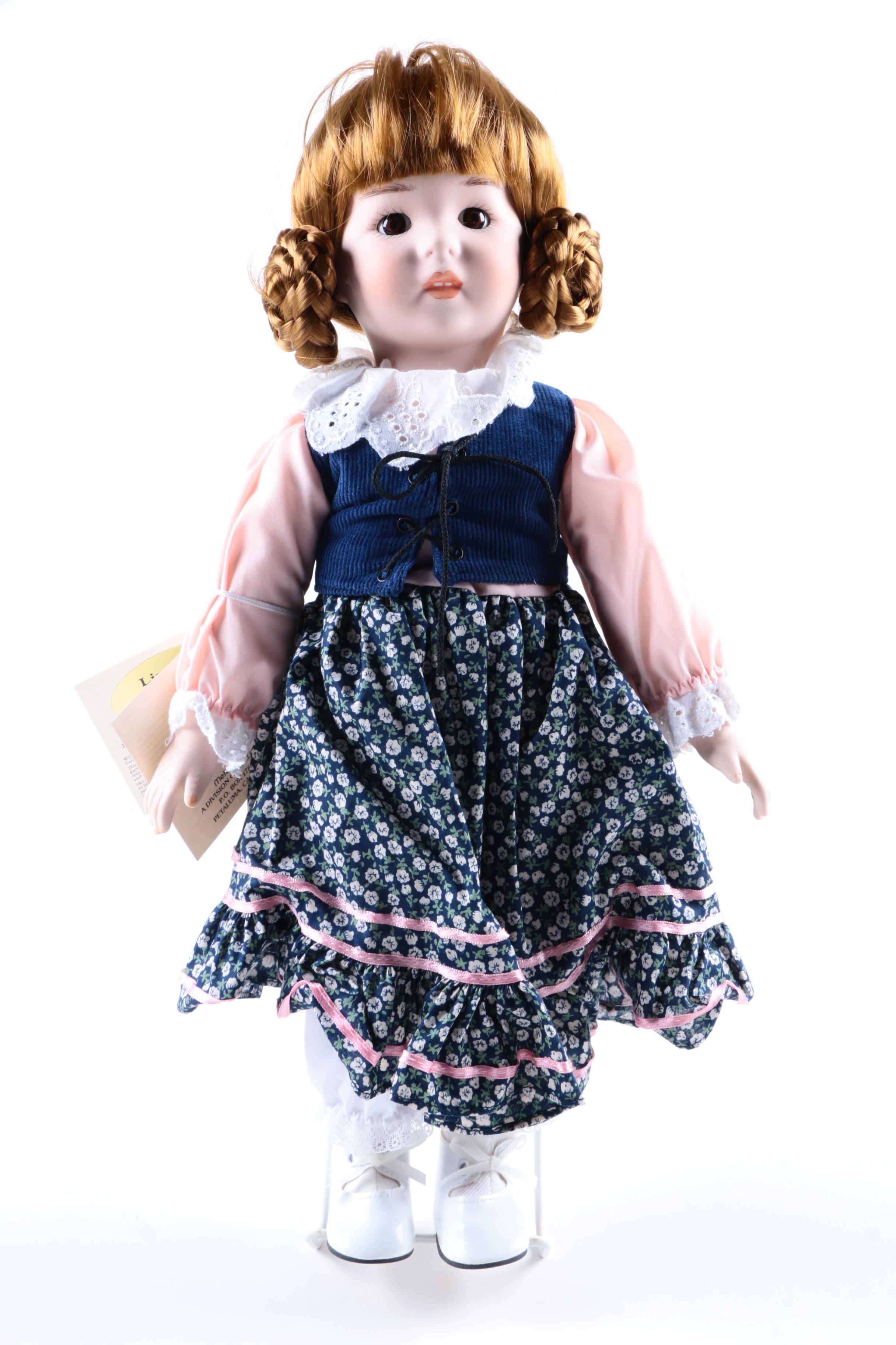 Musical Martha Hatfield Collection Porcelain Musical Dolls