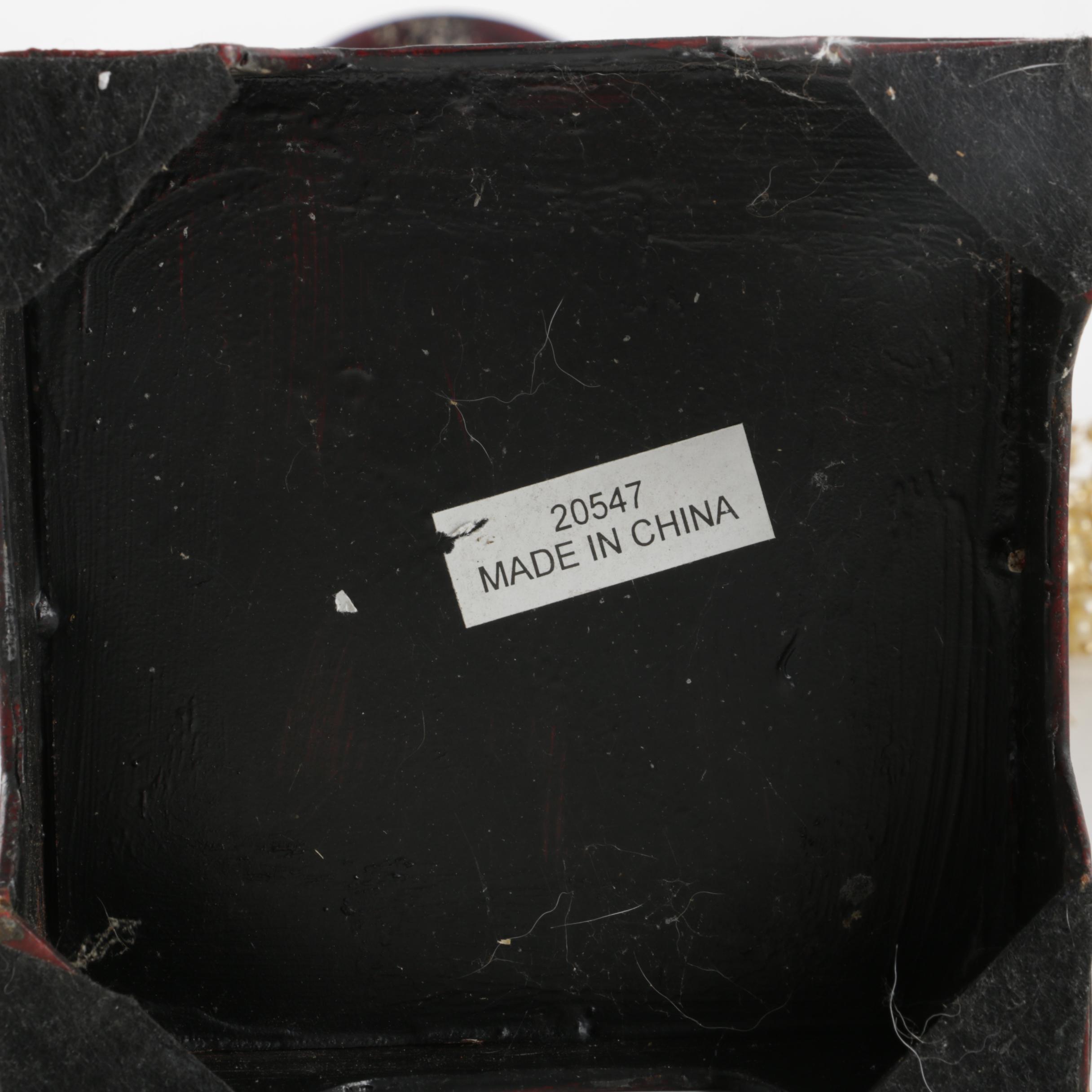 Candlesticks with Faux Pearl Beads