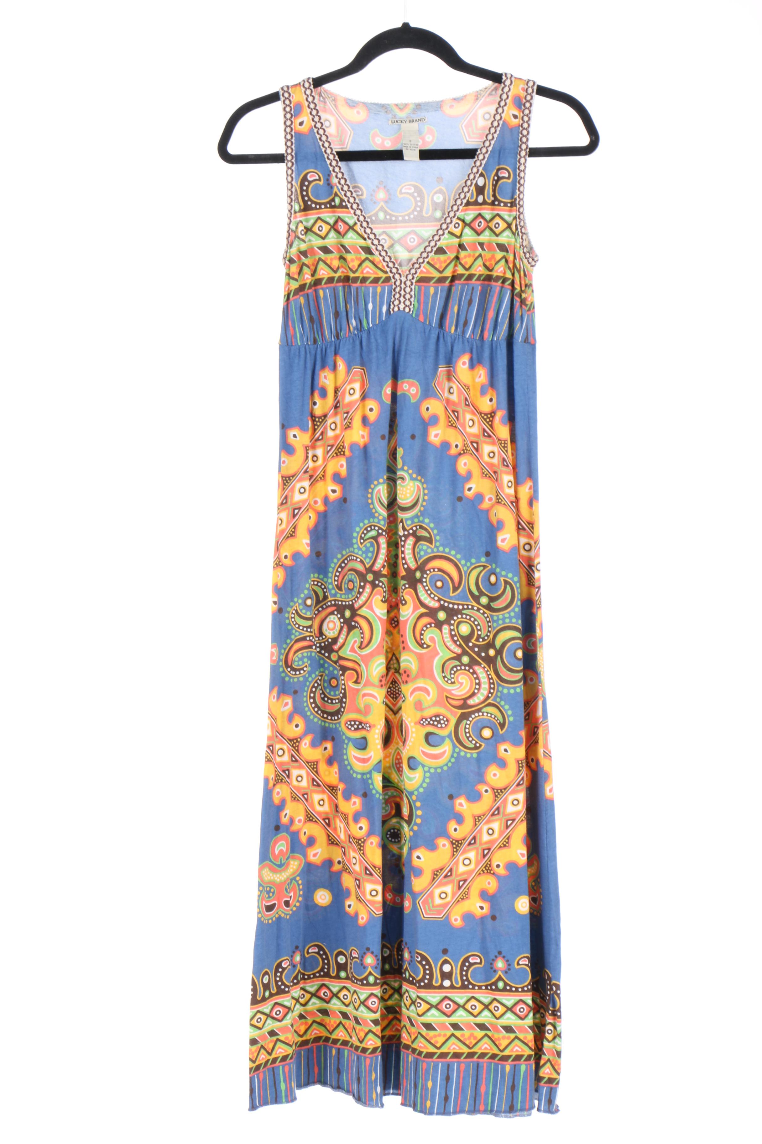 Collection of Women's Dresses and Cardigan Including Lucky Brand