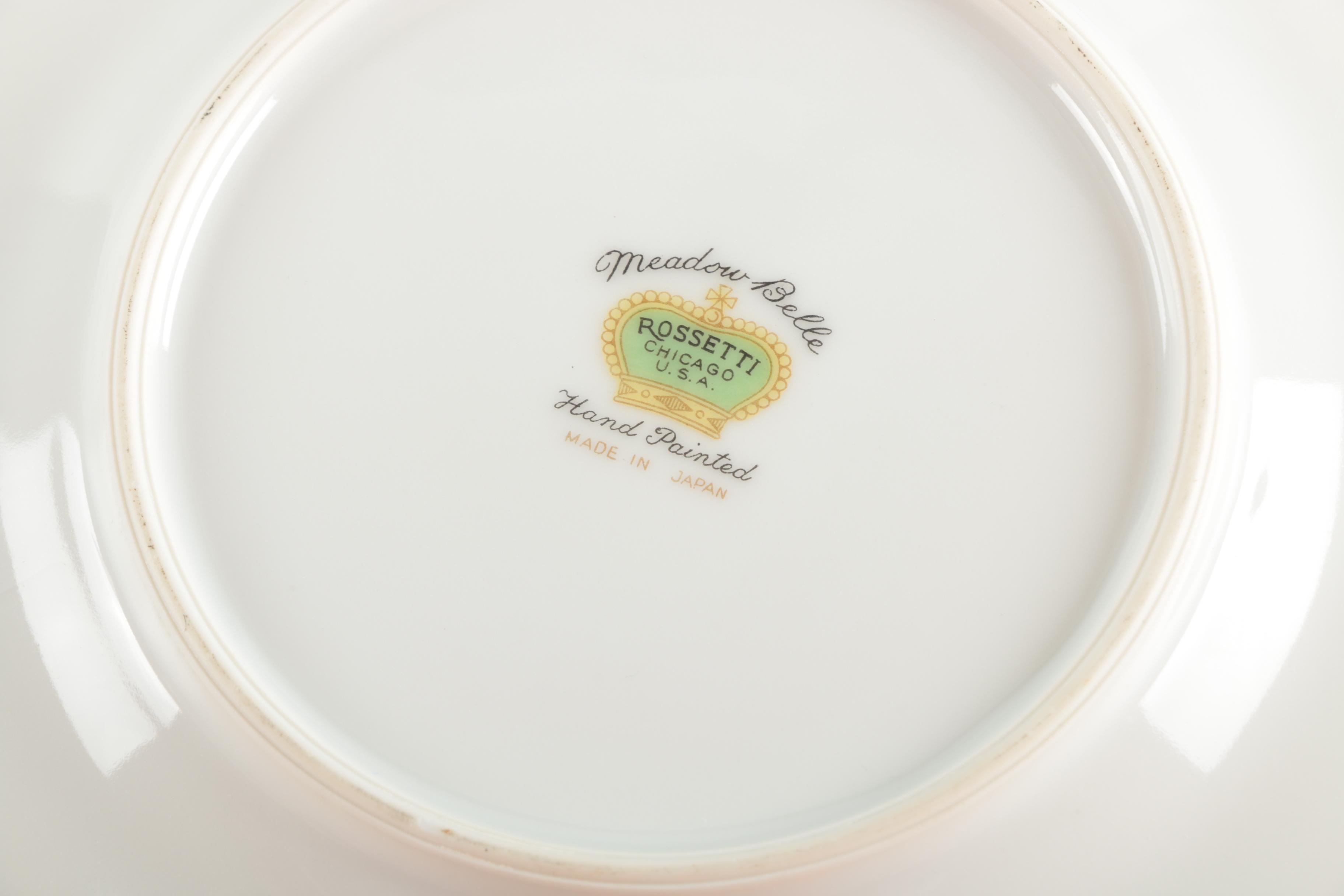 Dinner Serveware Pieces with Edwin M. Knowles