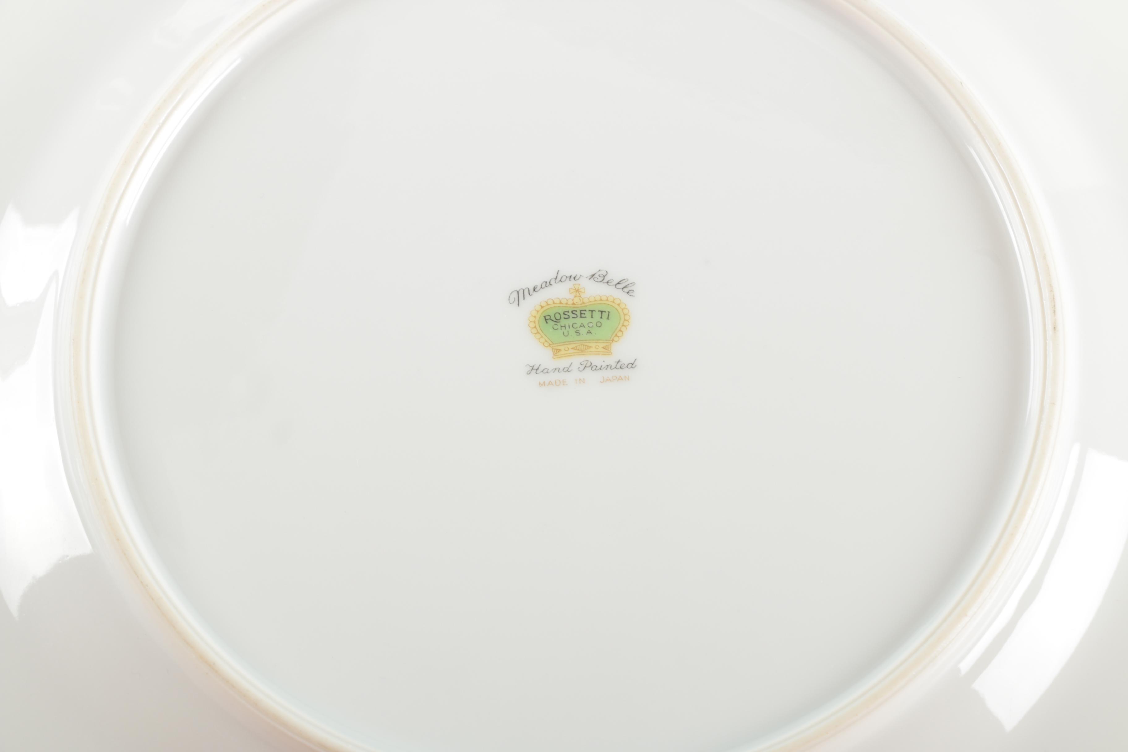 Dinner Serveware Pieces with Edwin M. Knowles