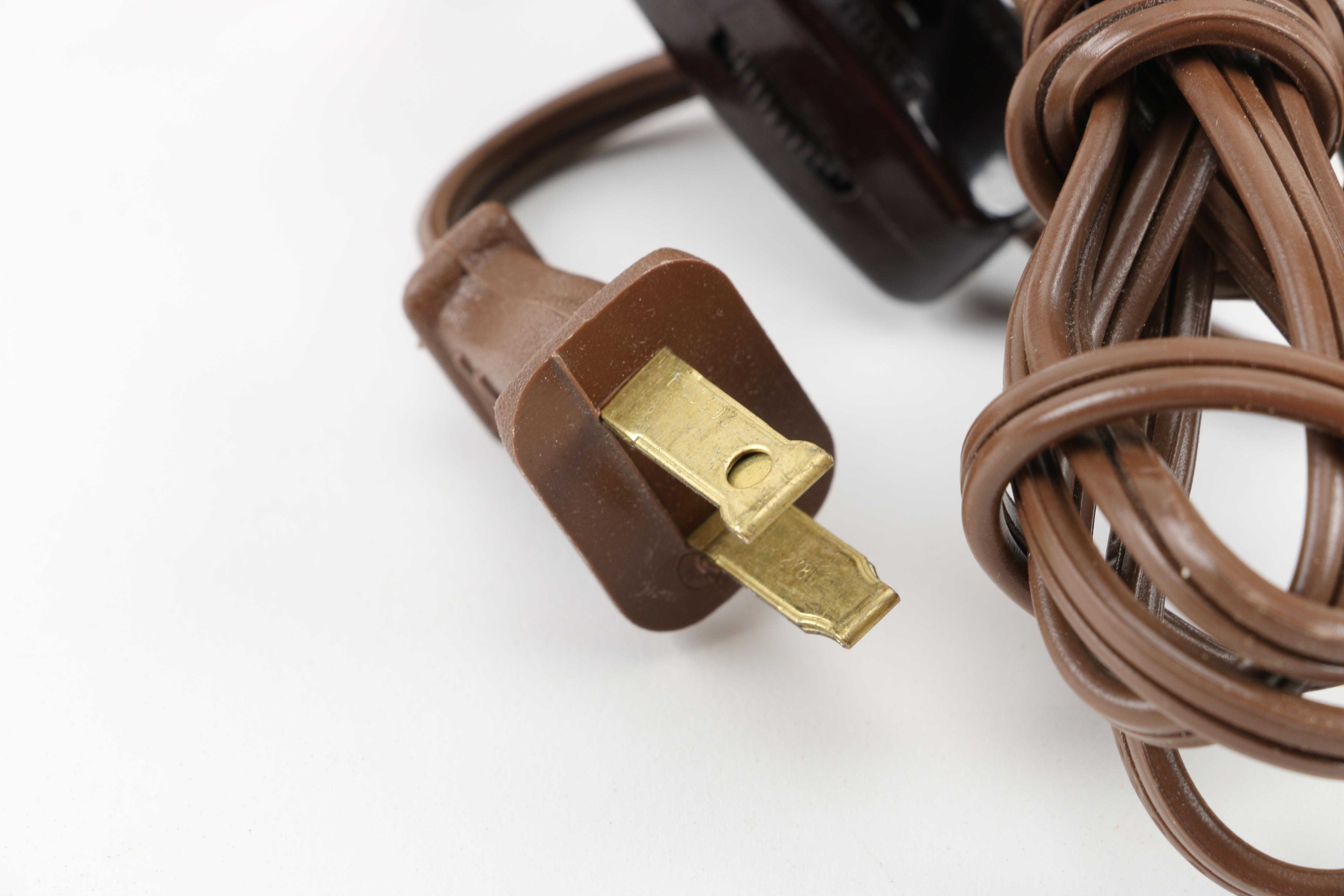 Brass Toned Decor including Haegar Pottery Vase