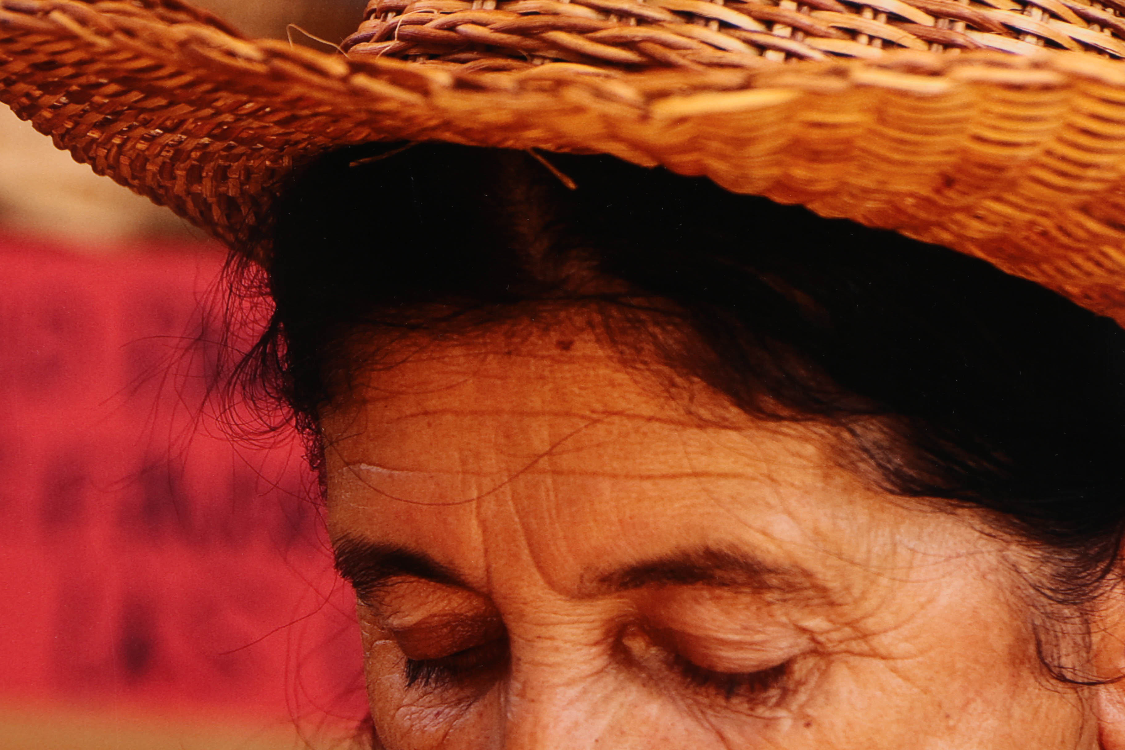 Ed Behrens Signed Digital Photograph "Colombian Woman - Eating Berry"