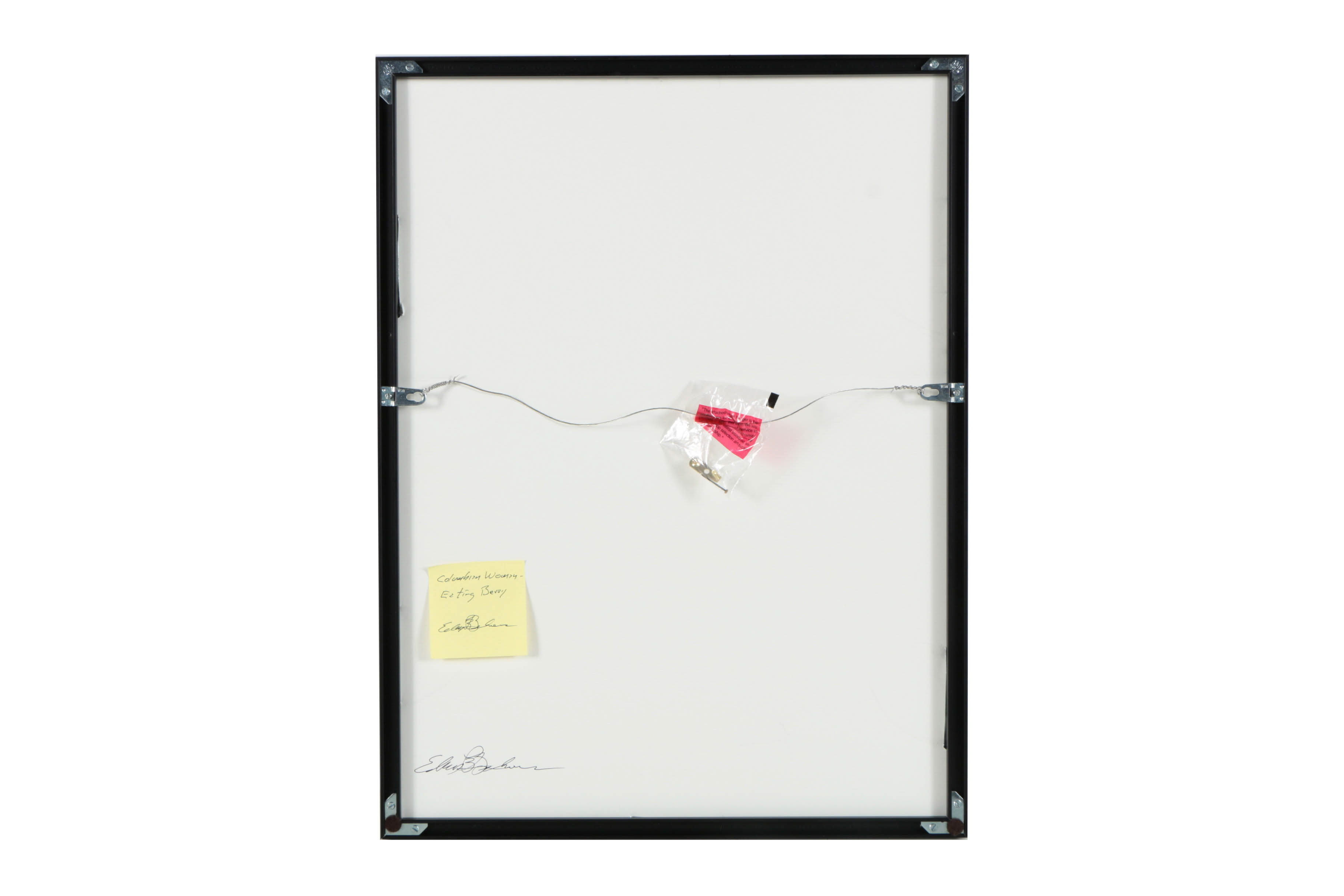 Ed Behrens Signed Digital Photograph "Colombian Woman - Eating Berry"