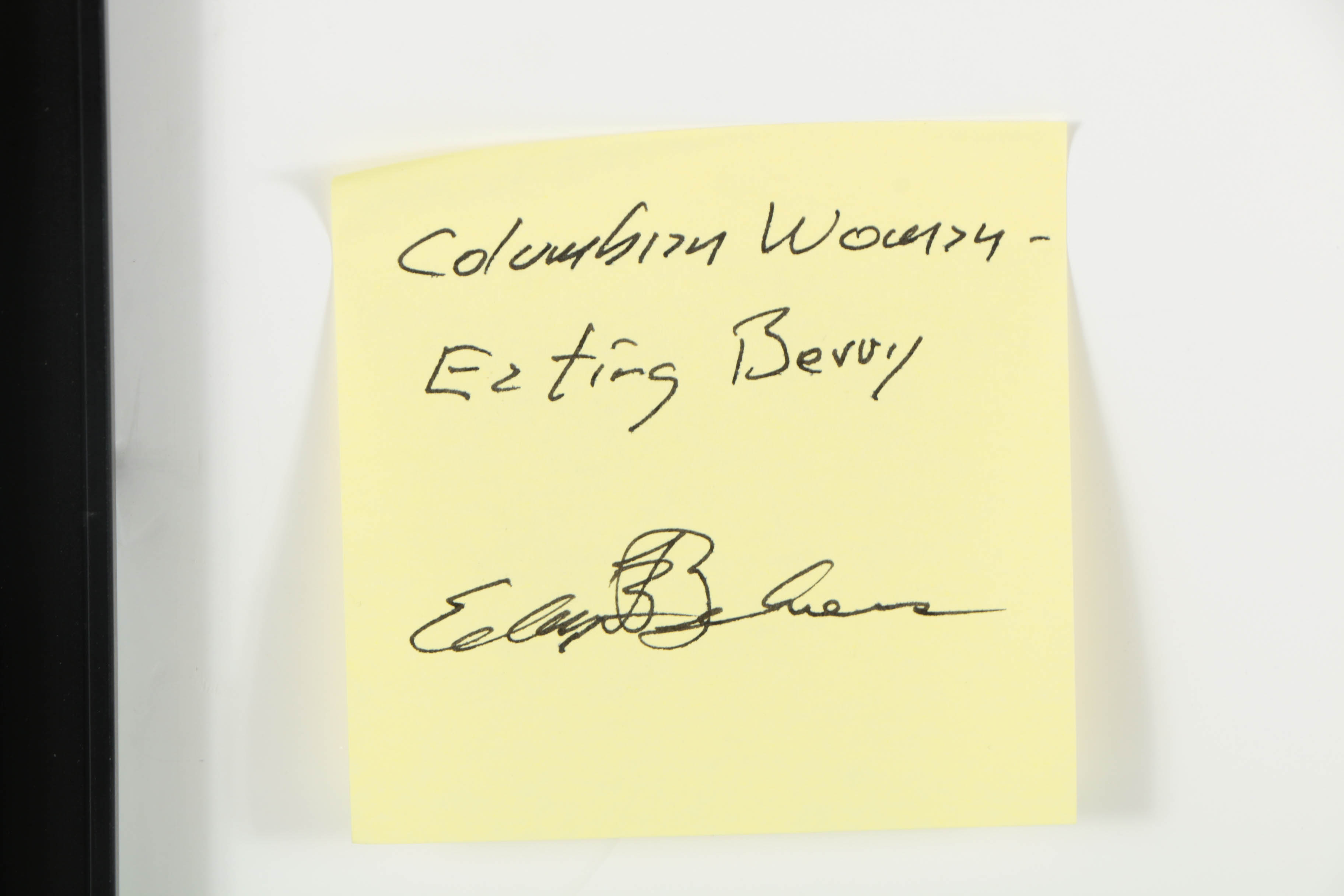 Ed Behrens Signed Digital Photograph "Colombian Woman - Eating Berry"