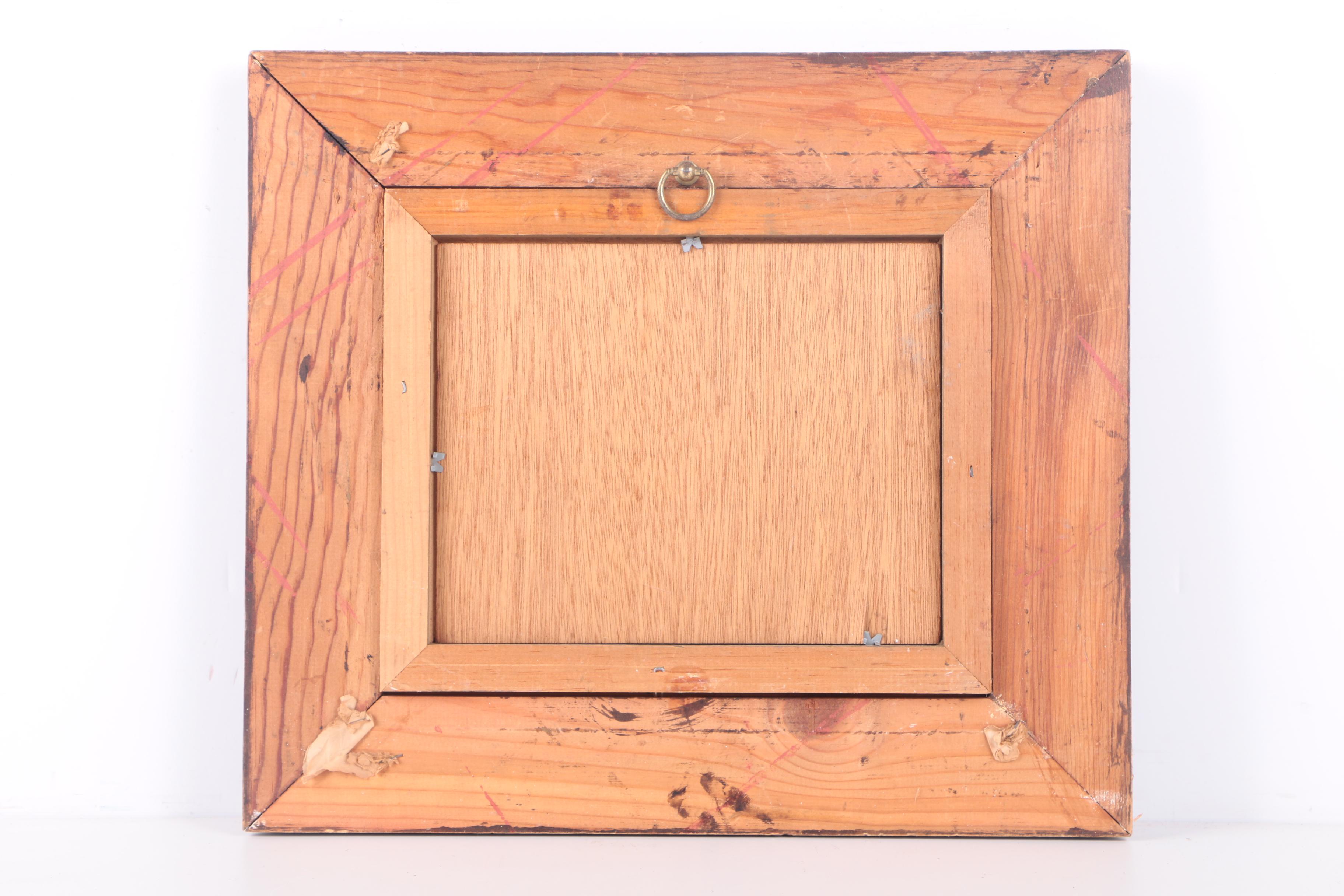 Oil Painting on Canvas of a Rose Still Life