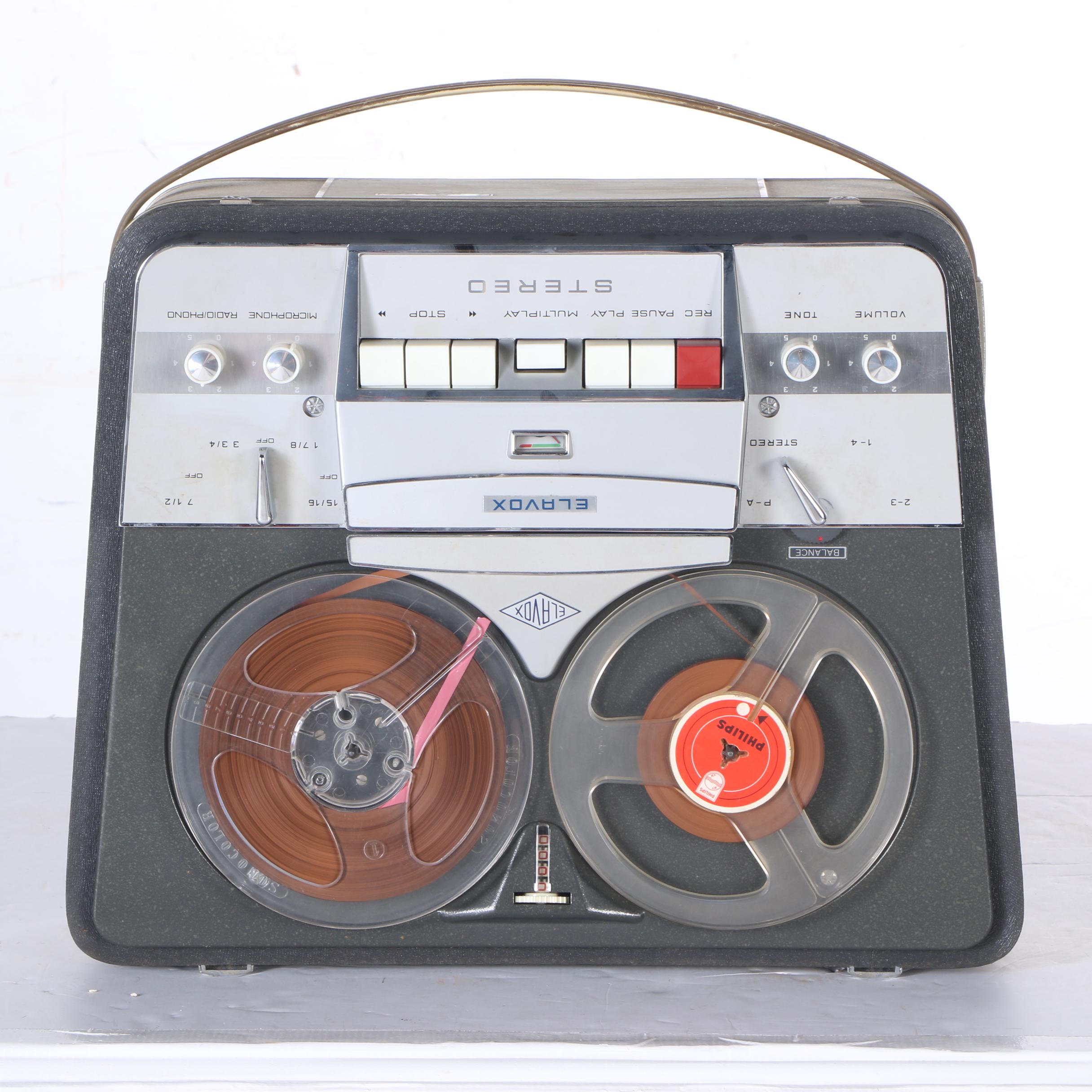 Elavox Stereo Reel to Reel Recorder