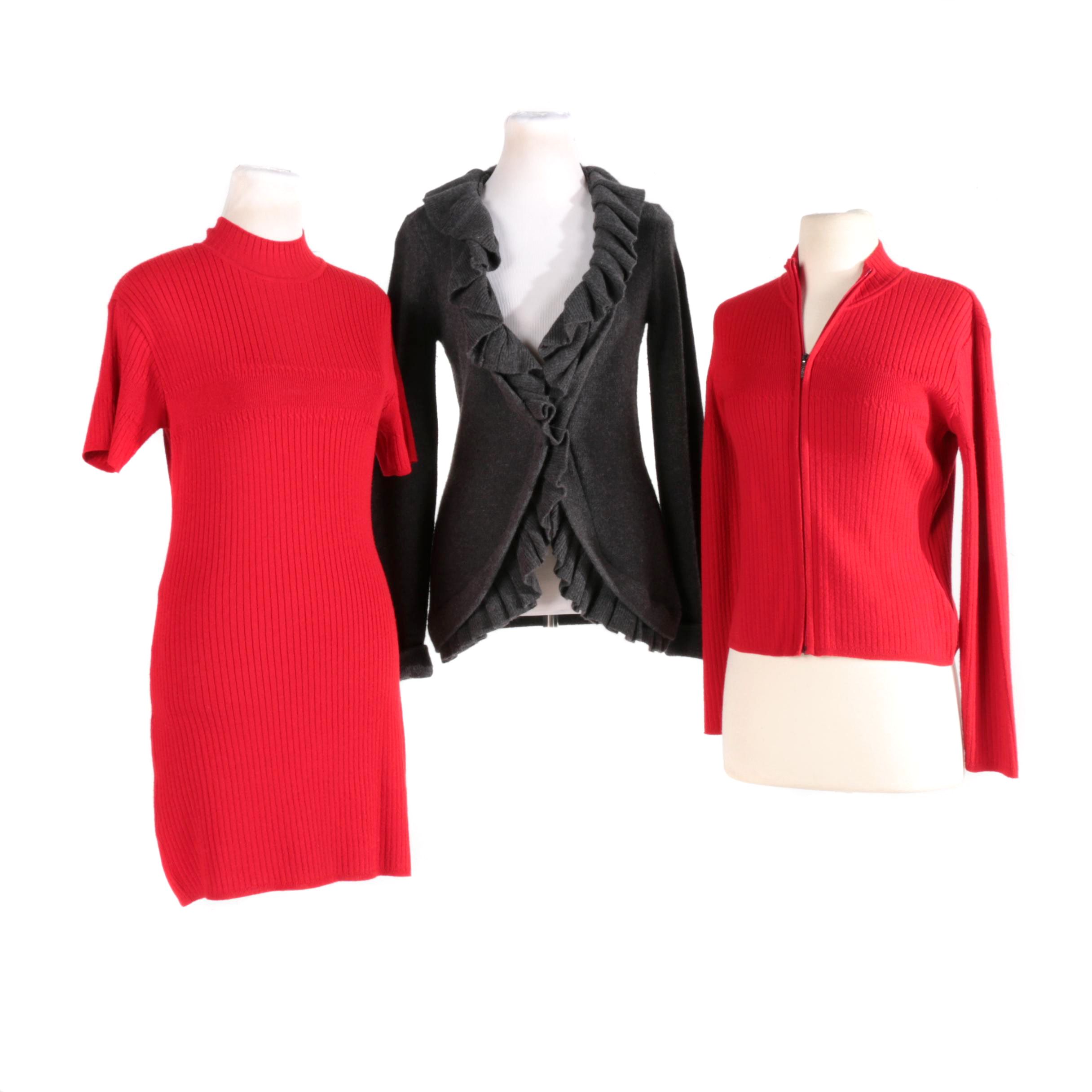Women's Designer Knitwear Including Emporio Armani and Versace