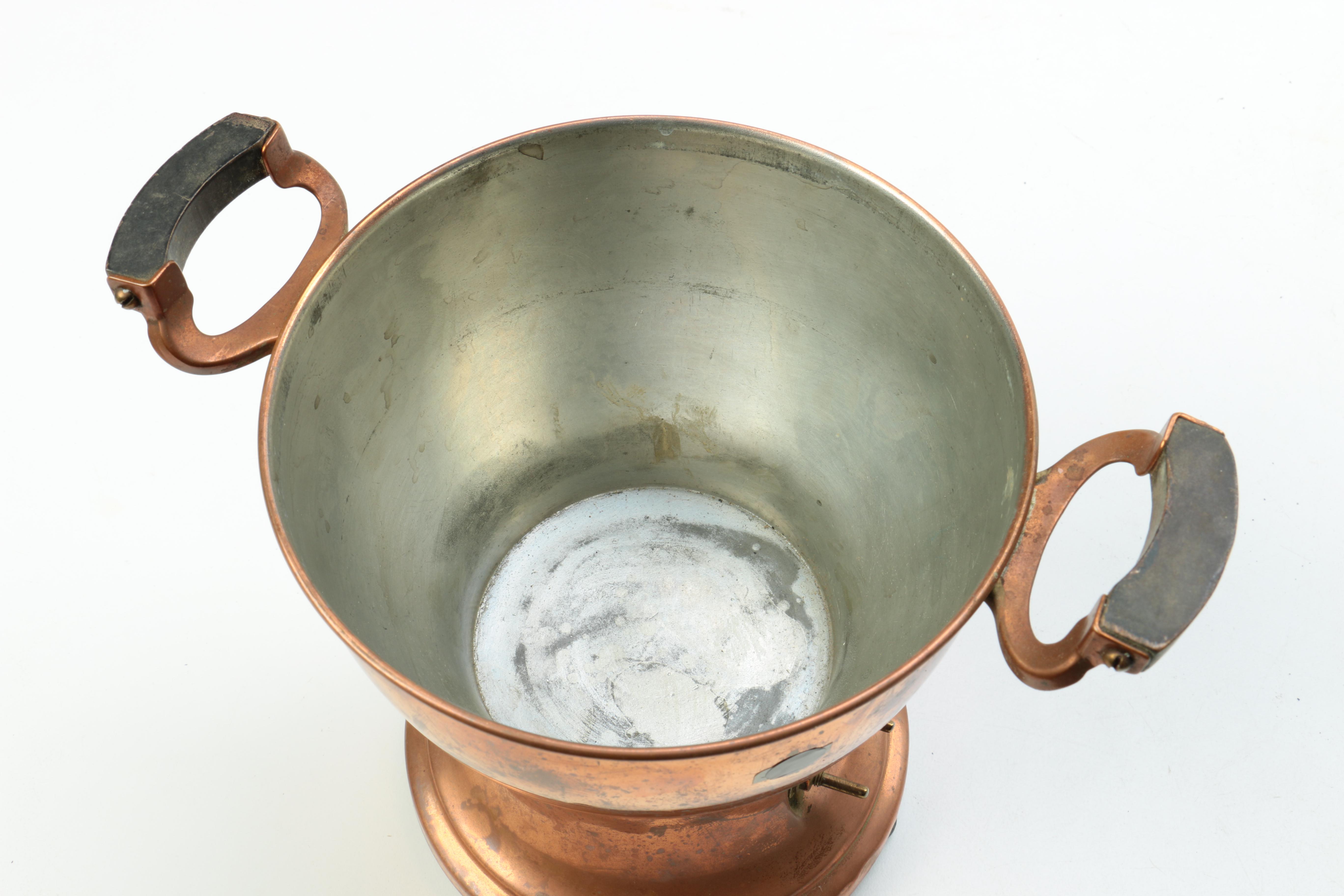 Manning Bowman Percolator and Decorative Cast Metal Urn