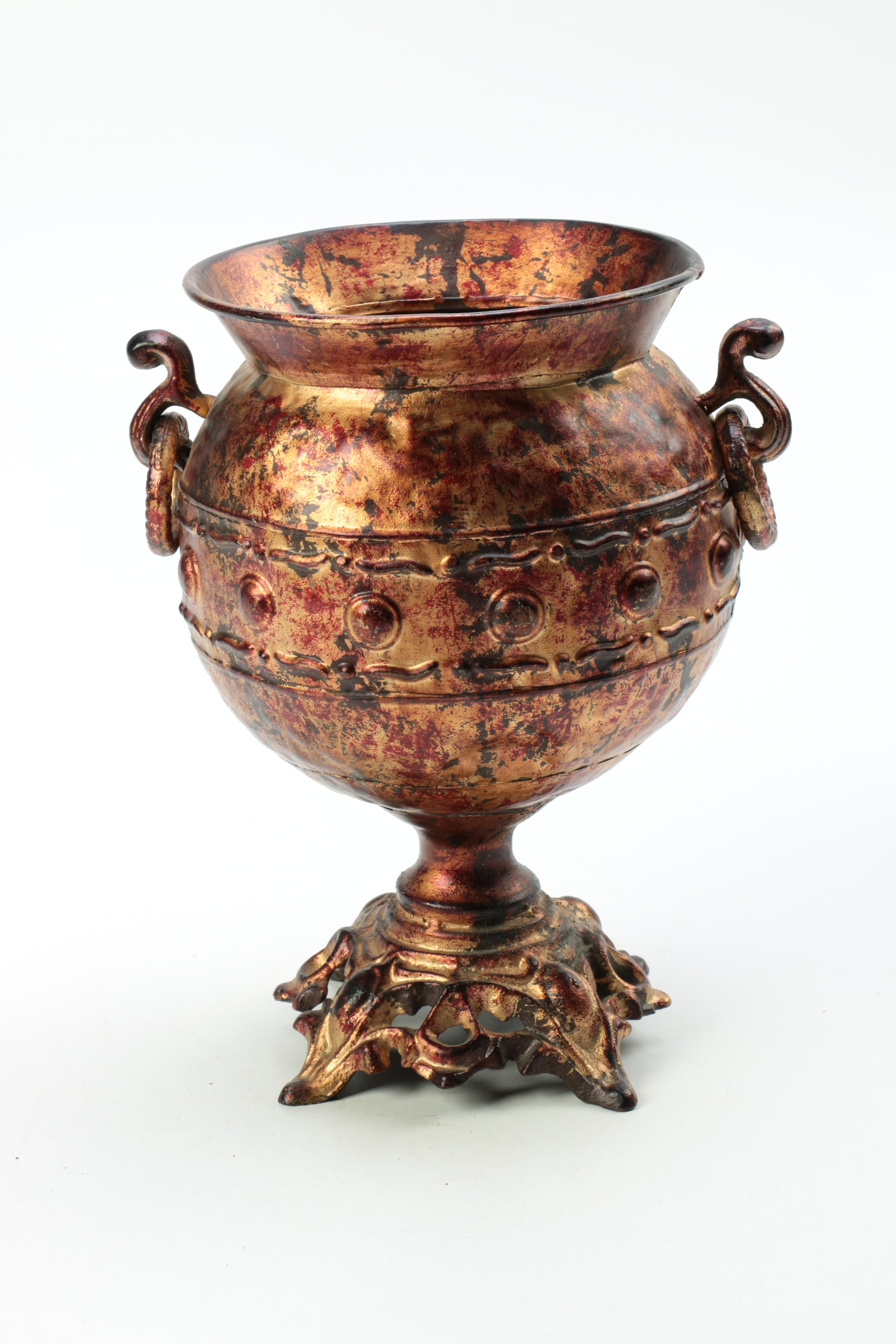 Manning Bowman Percolator and Decorative Cast Metal Urn