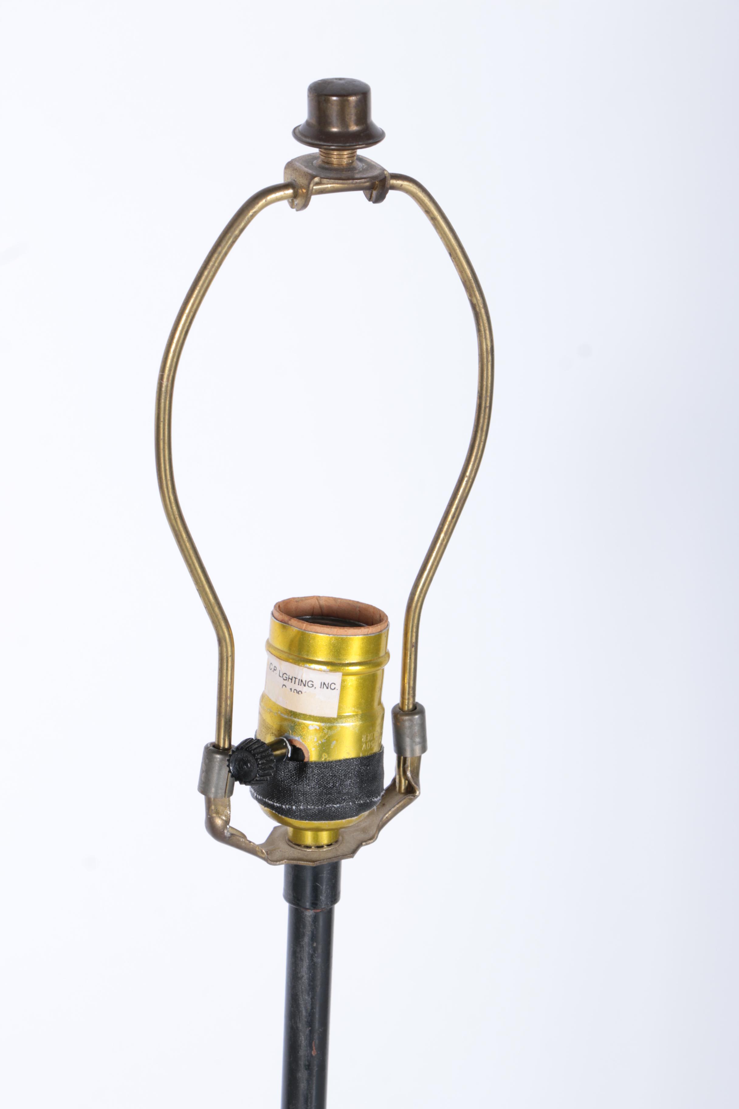 Black Metal Floor Lamp