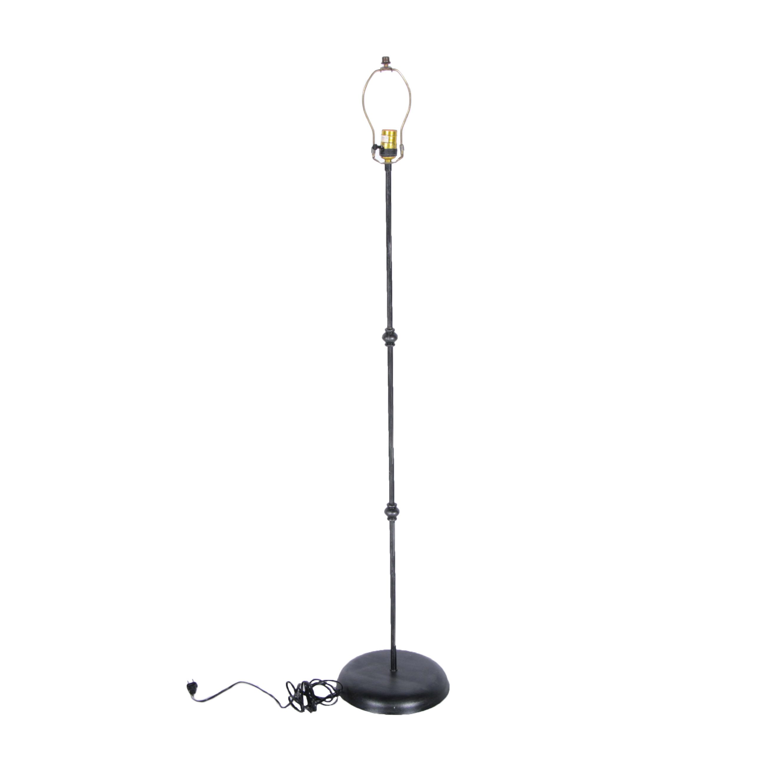 Black Metal Floor Lamp