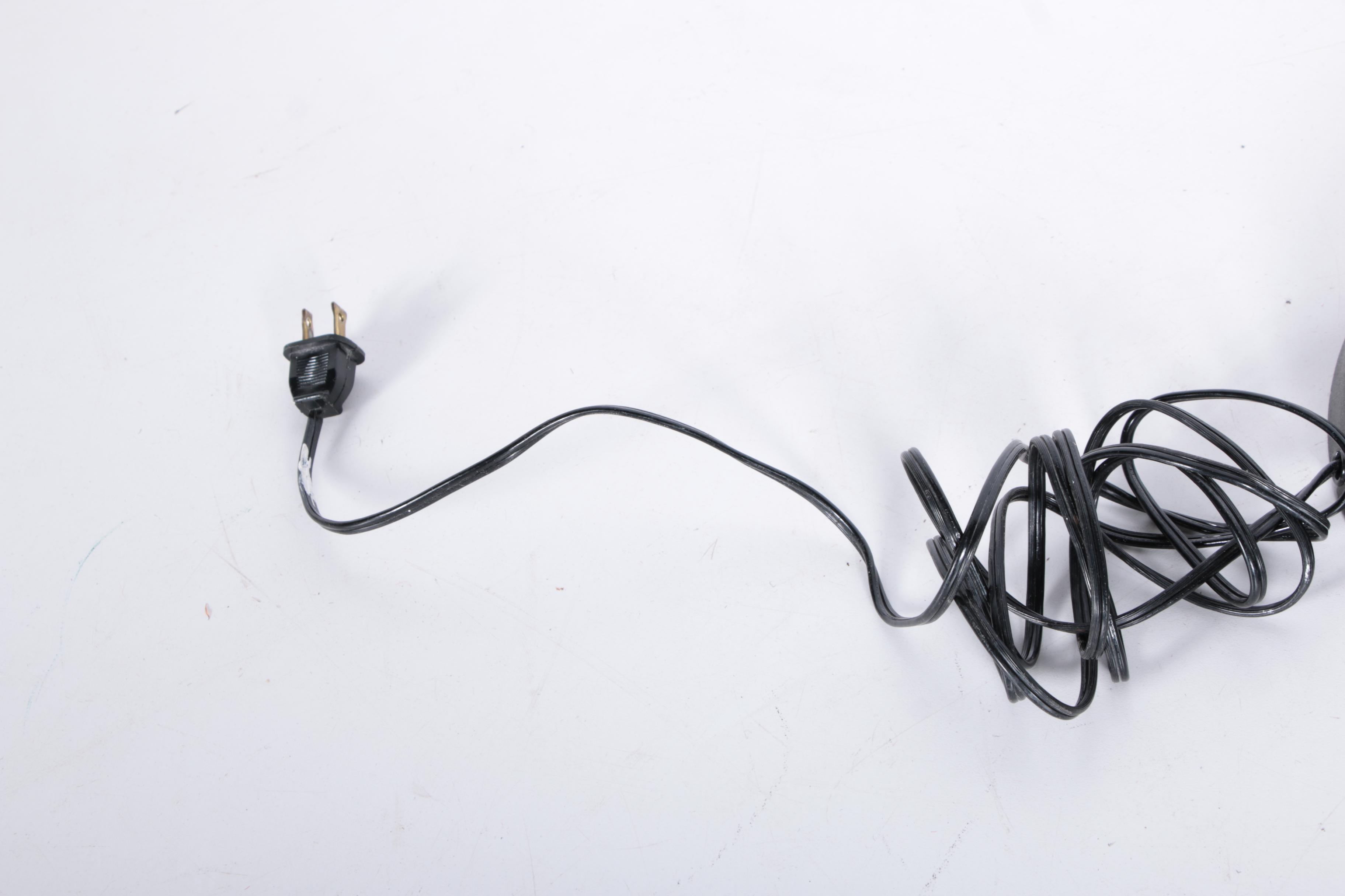 Black Metal Floor Lamp