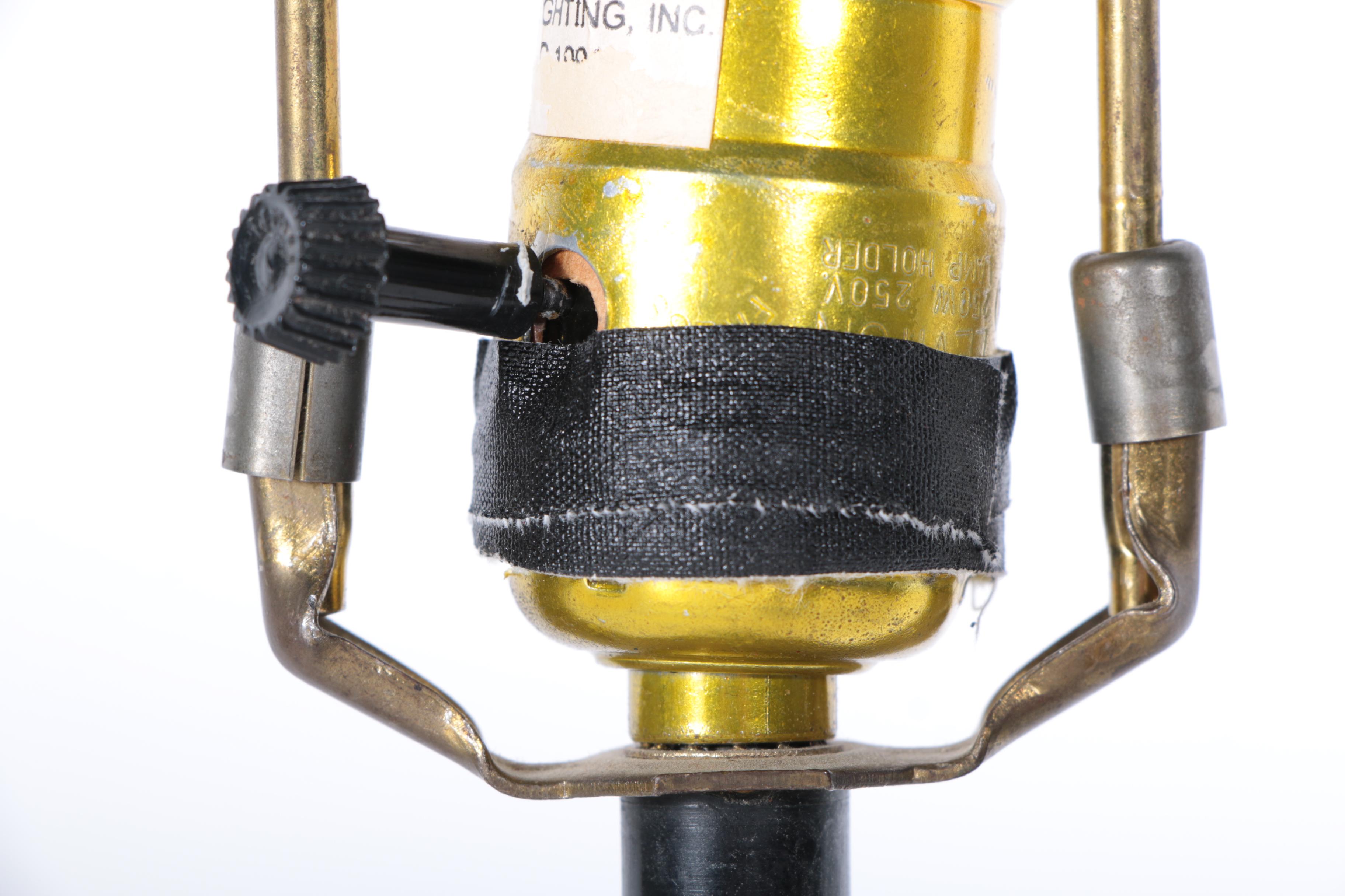 Black Metal Floor Lamp