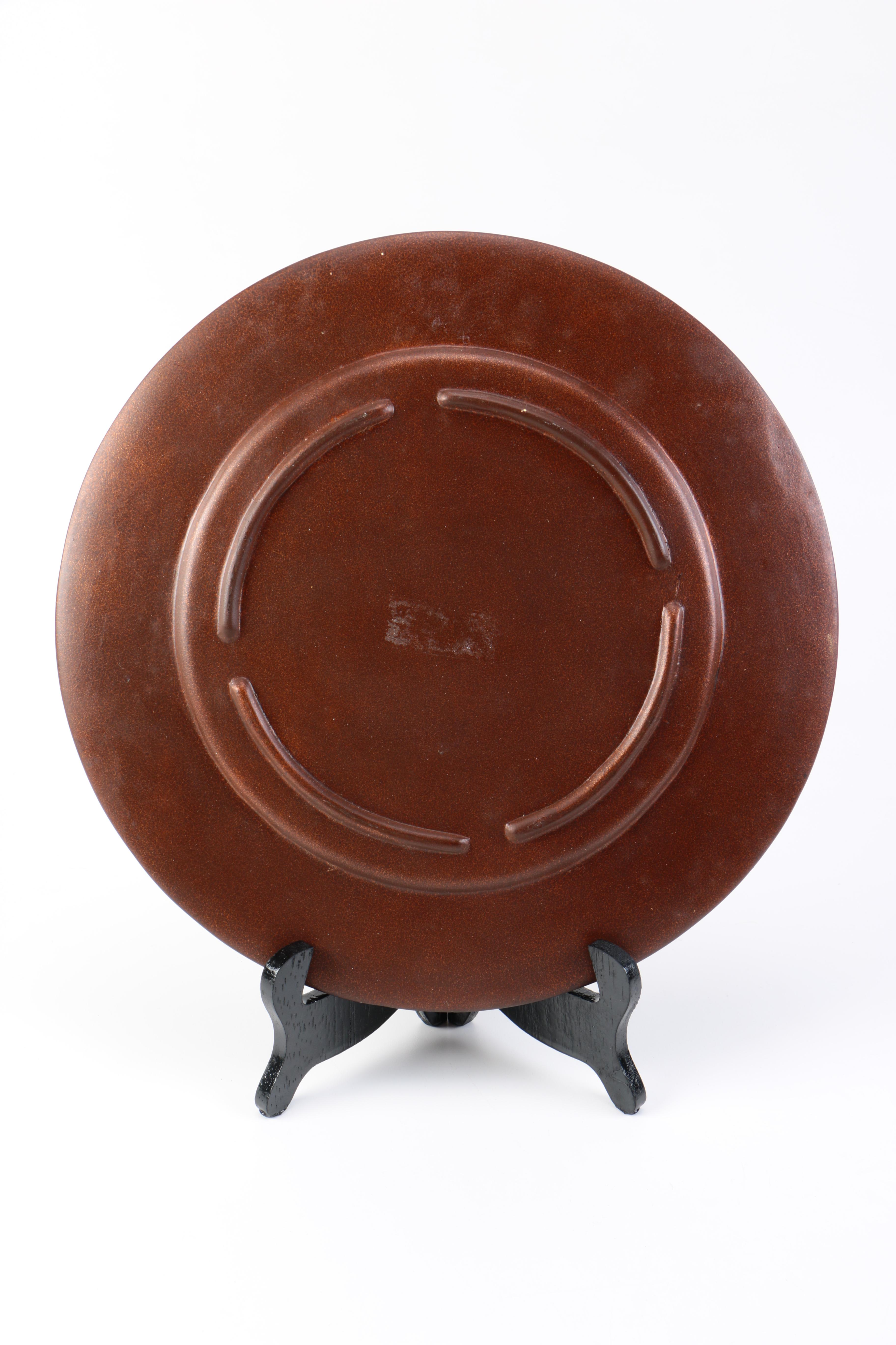Decorative Ceramic Plates with Stands