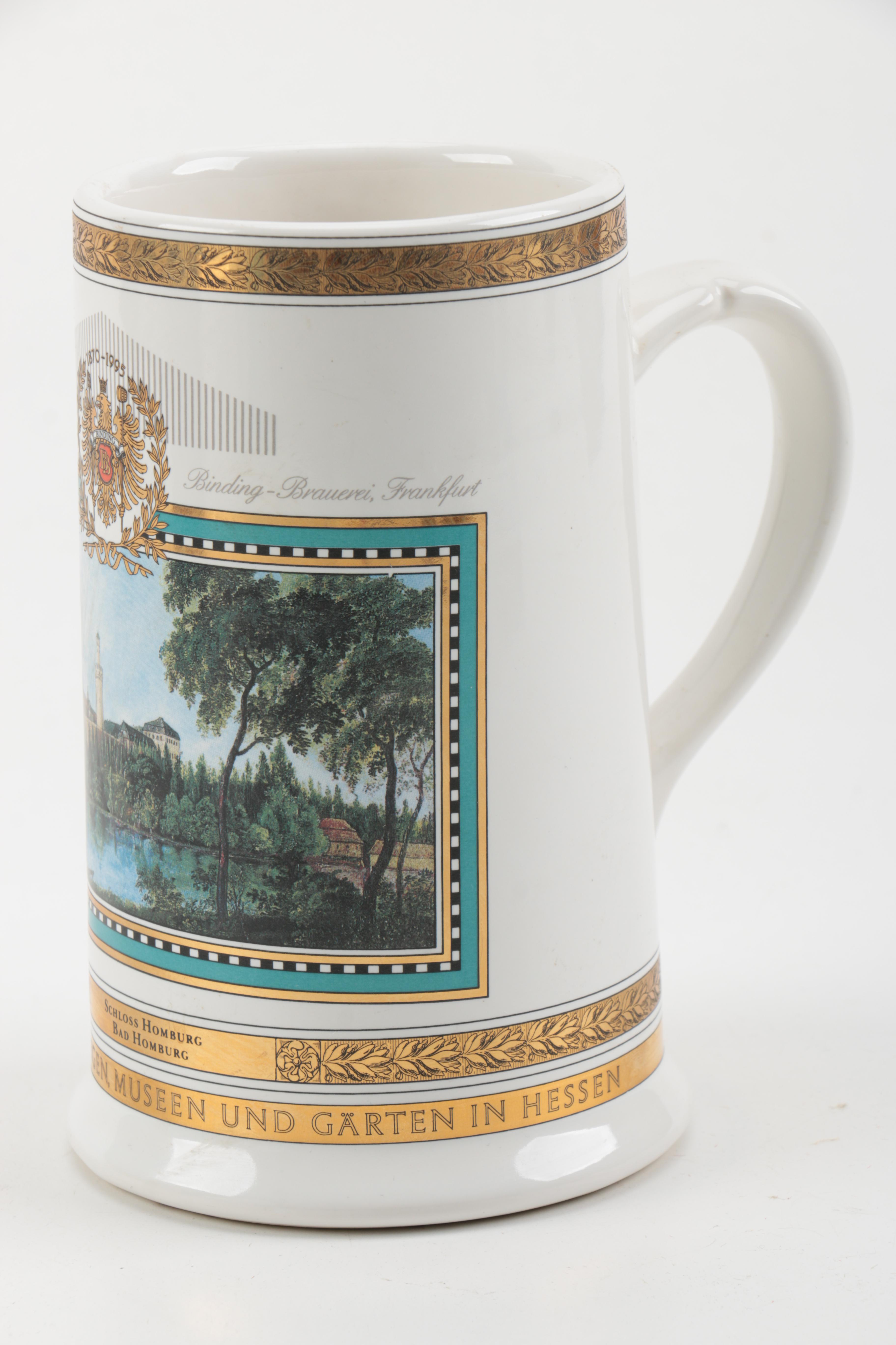 Limited Edition Mug of the White Tower in Bad Homburg, Germany