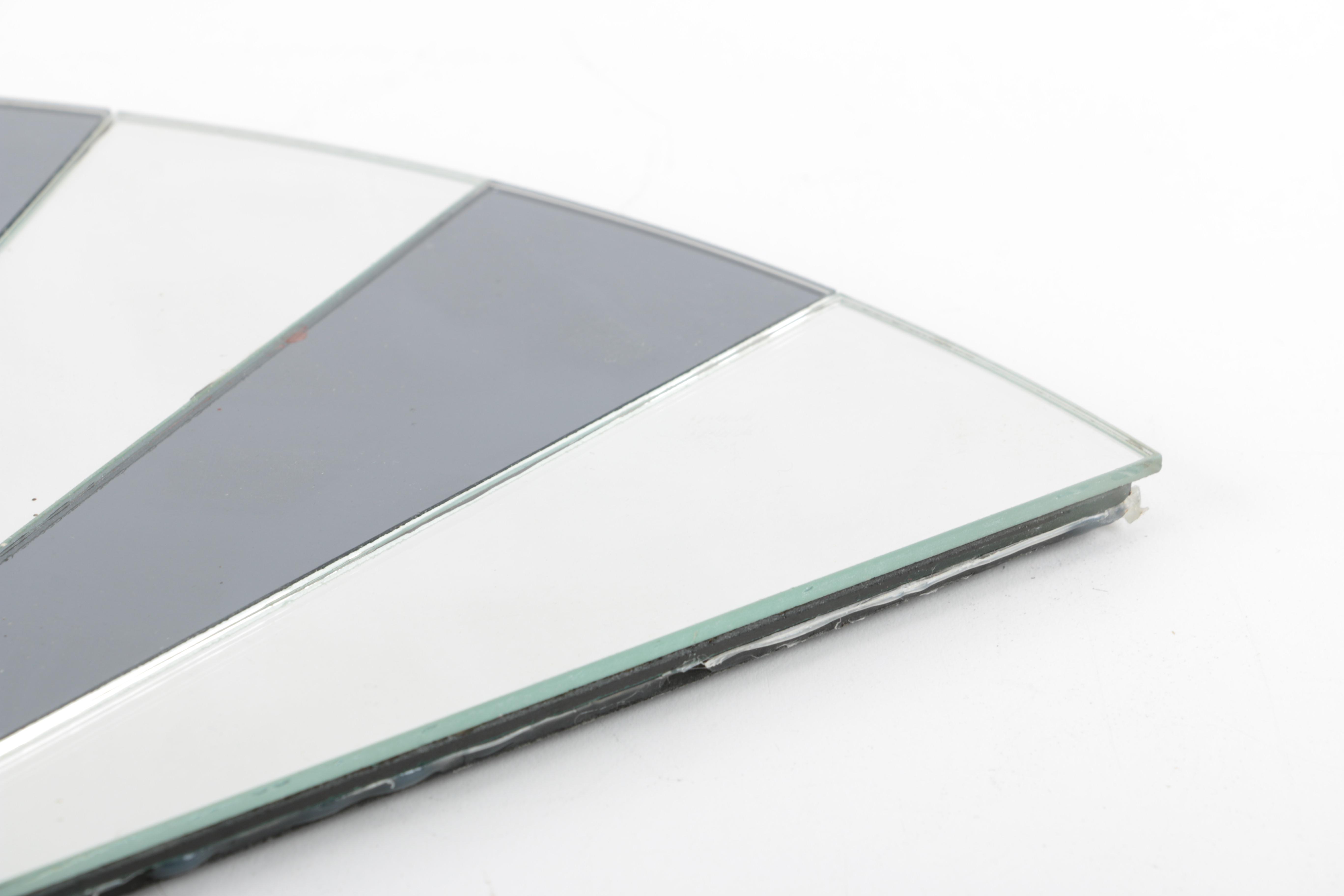 Fan Style Mirrored Wall Hanging