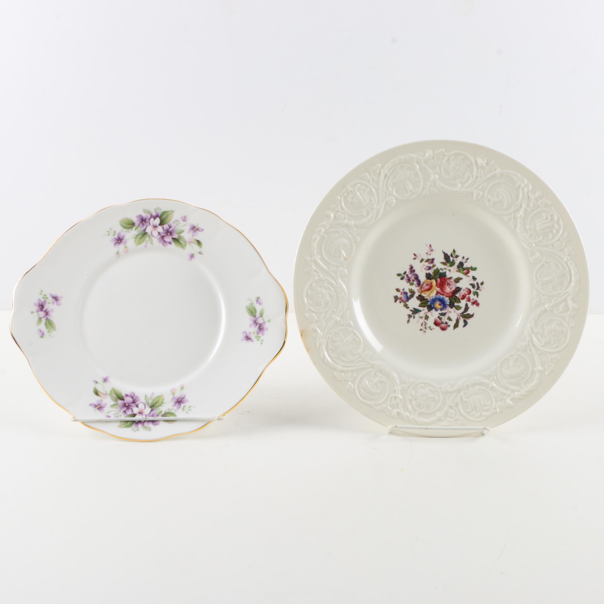 Duchess and Wedgwood Plates