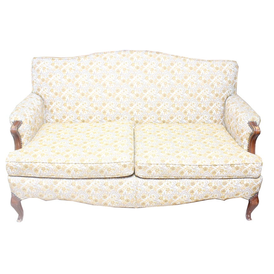 Vintage Upholstered Loveseat