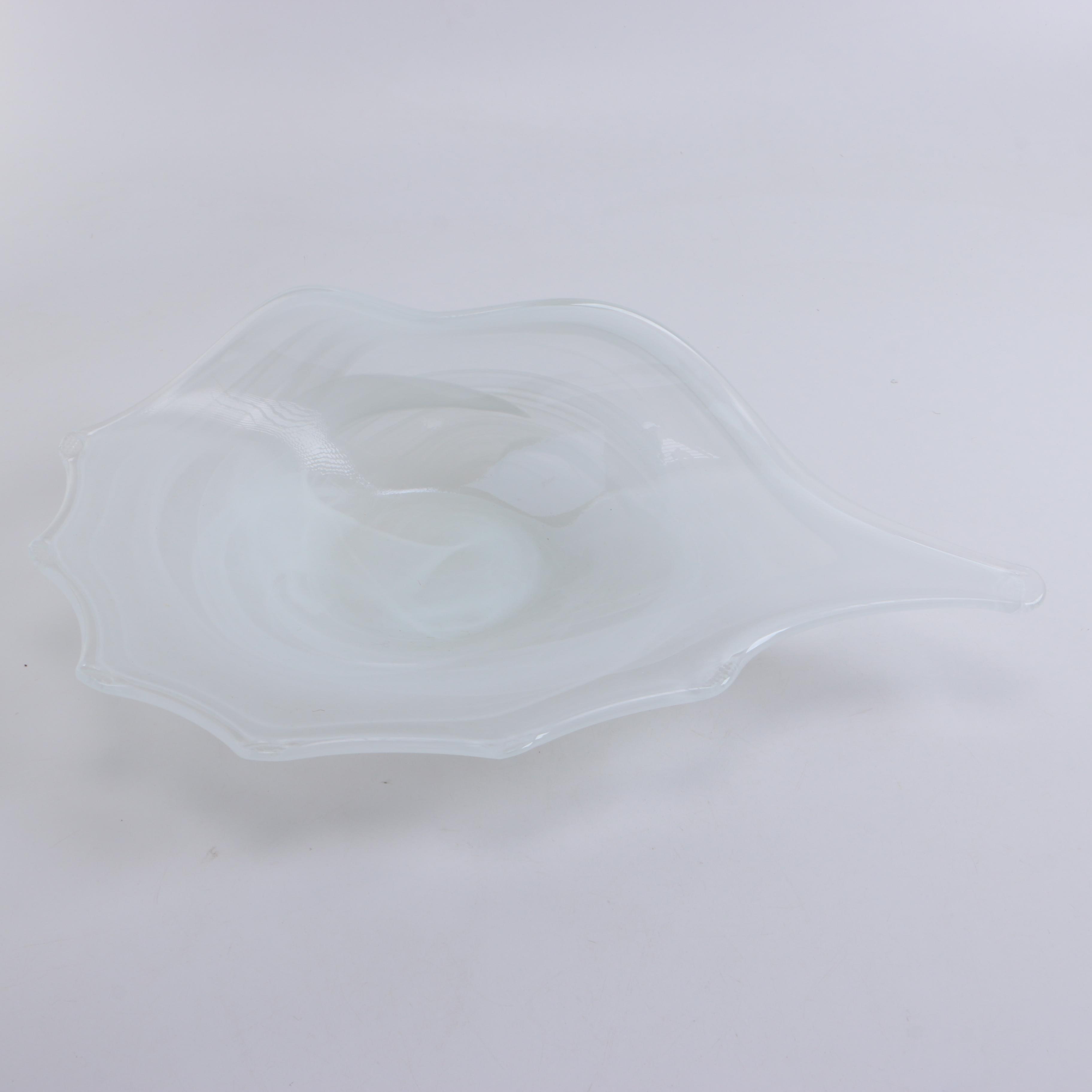Contemporary Art Glass Bowl