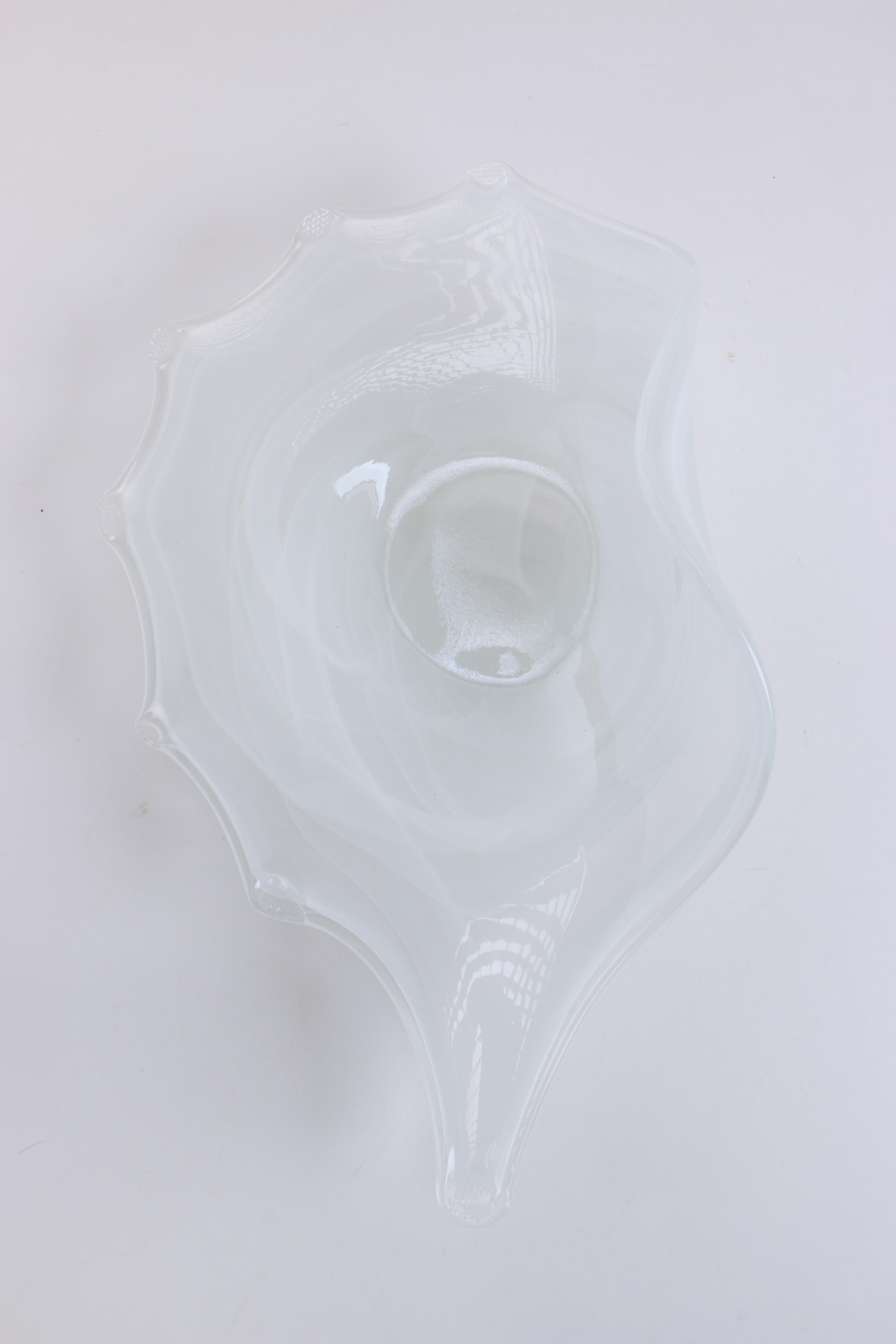 Contemporary Art Glass Bowl