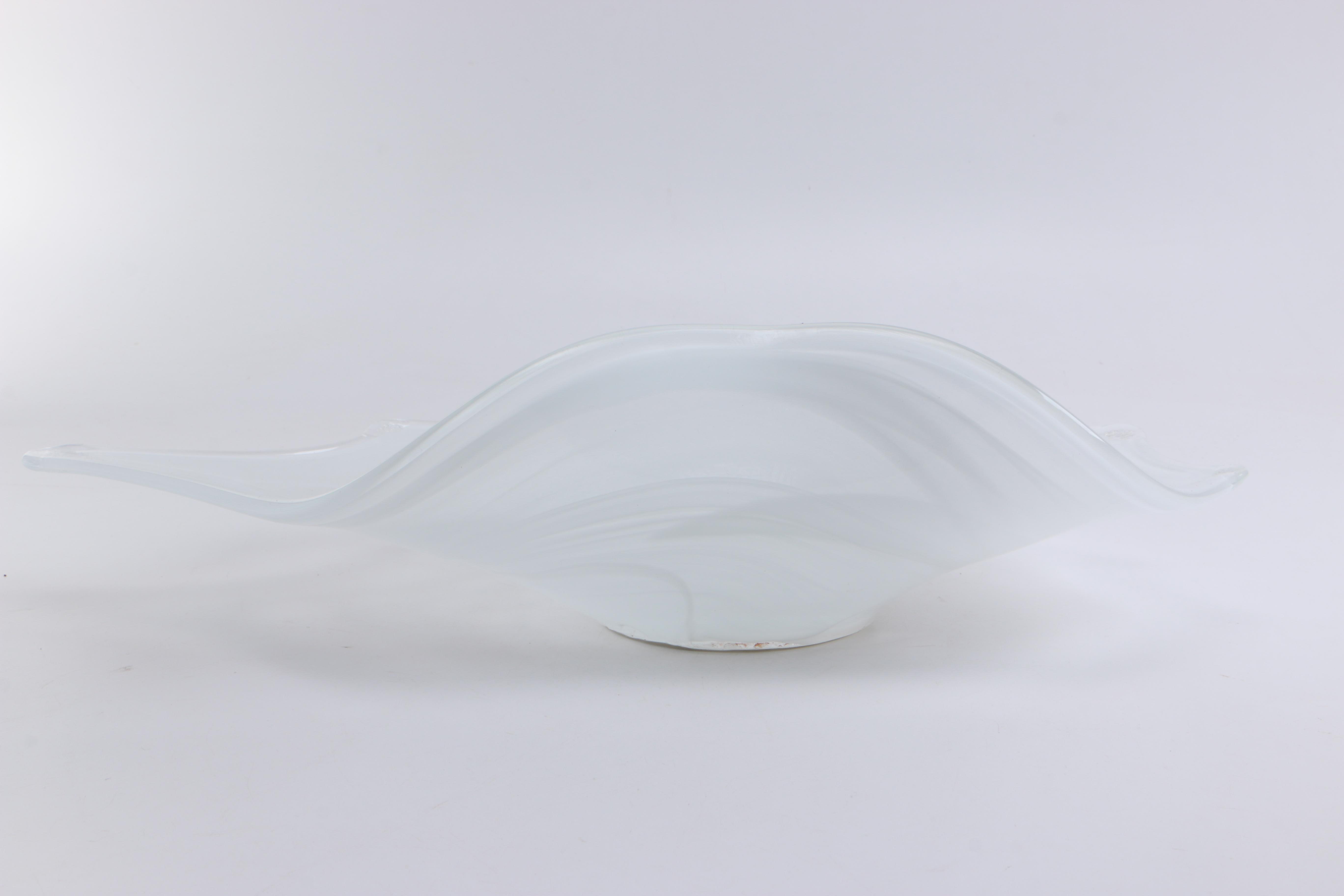 Contemporary Art Glass Bowl