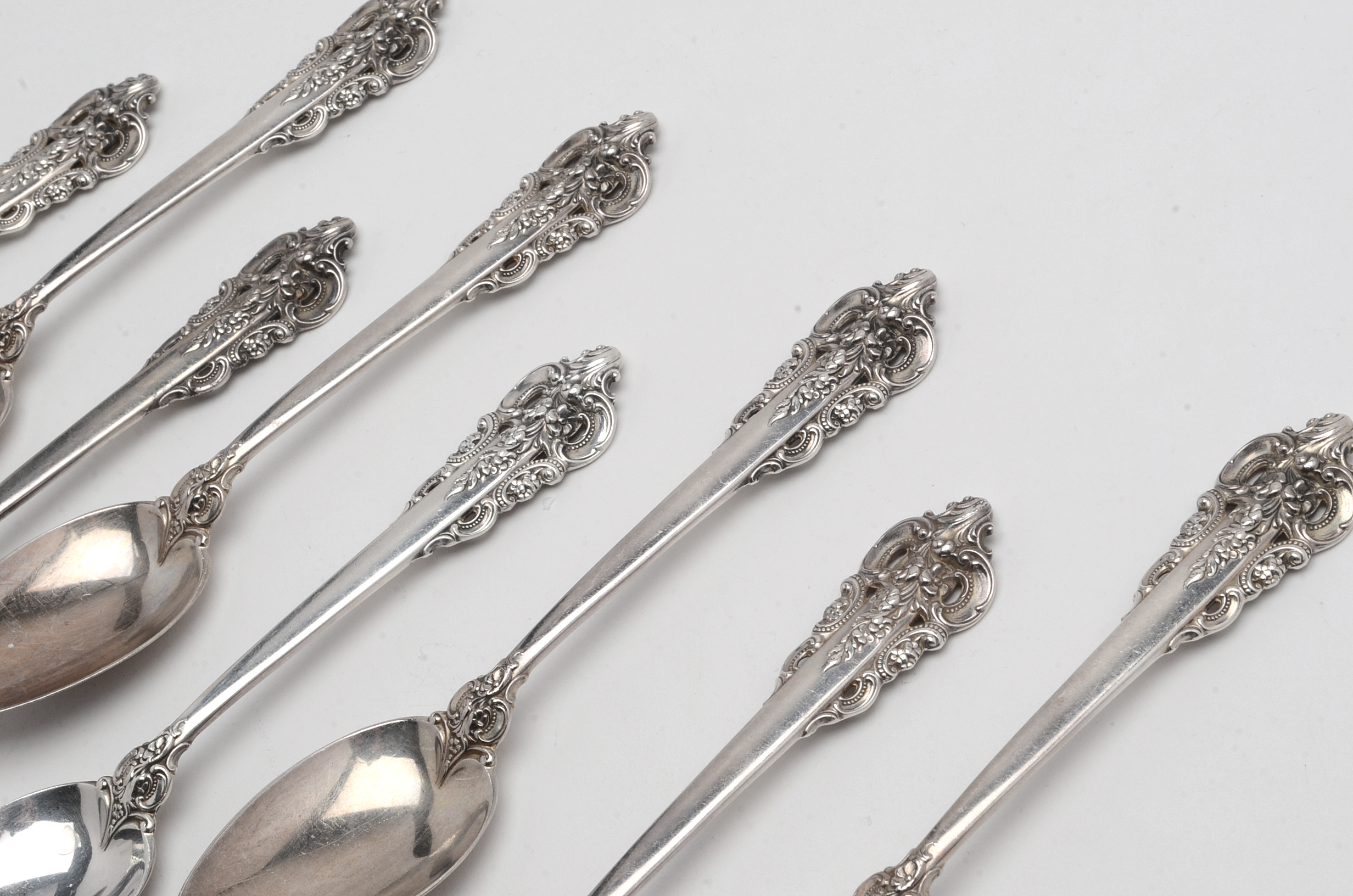 Twenty-Five Pieces of Wallace "Grande Baroque" Sterling Silver Flatware