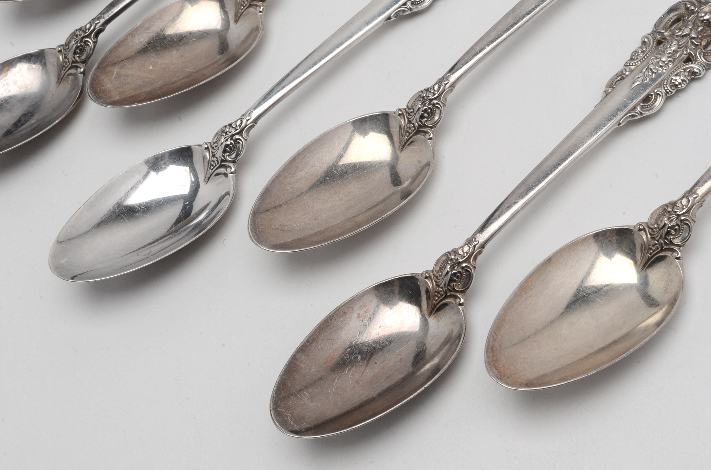 Twenty-Five Pieces of Wallace "Grande Baroque" Sterling Silver Flatware