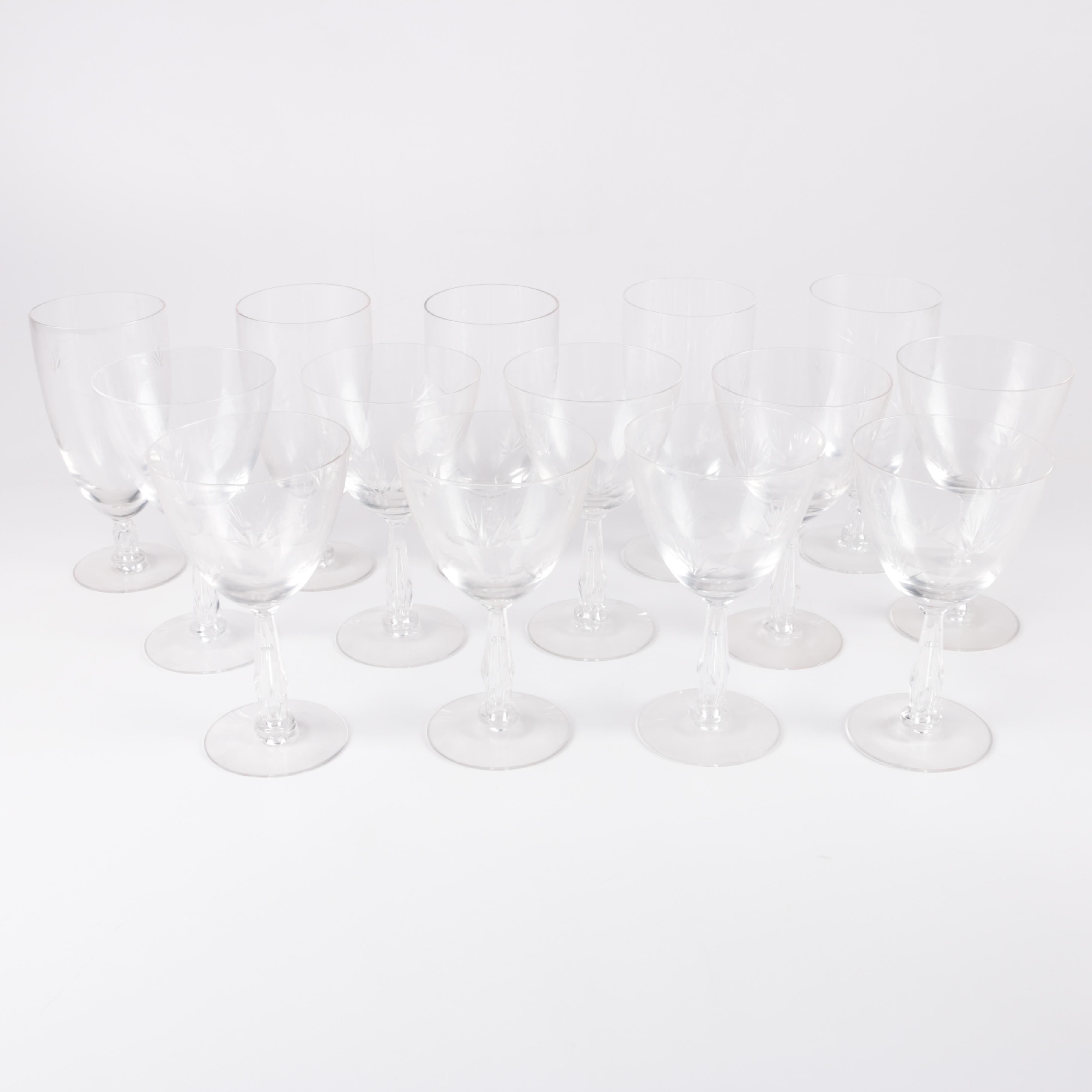 Collection of Glassware