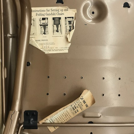 Pair of Vintage "Gatefold" Side Chairs