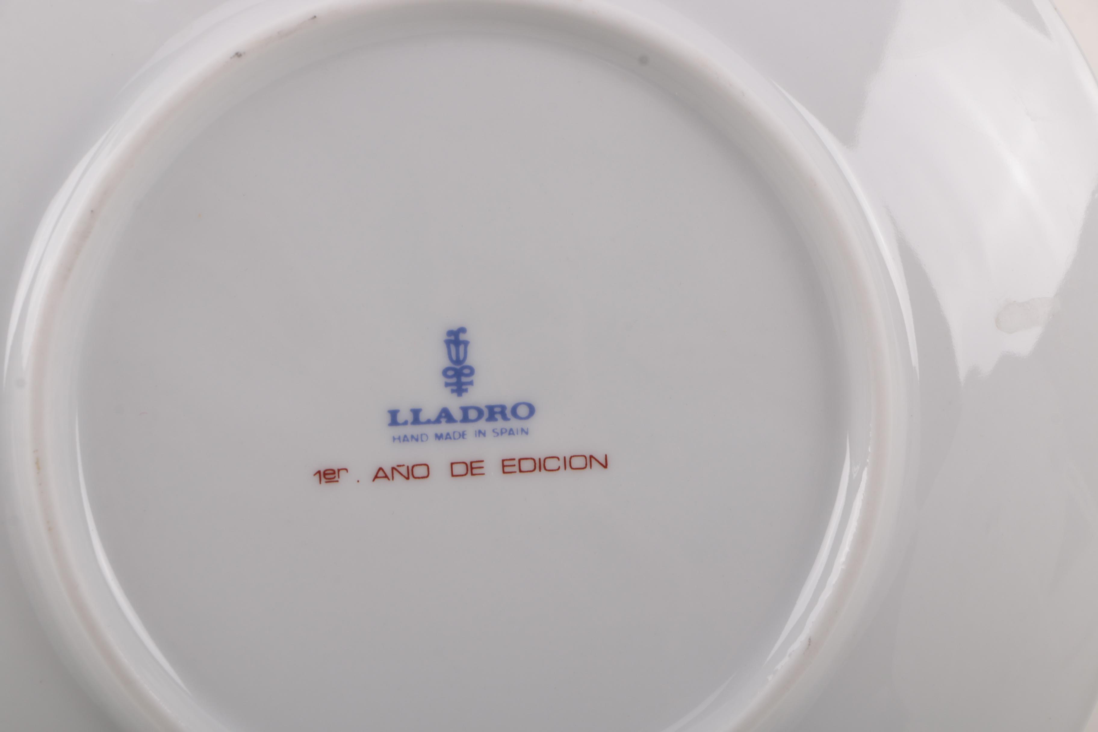 Group of 1971 Lladró Christmas Christmas Plates