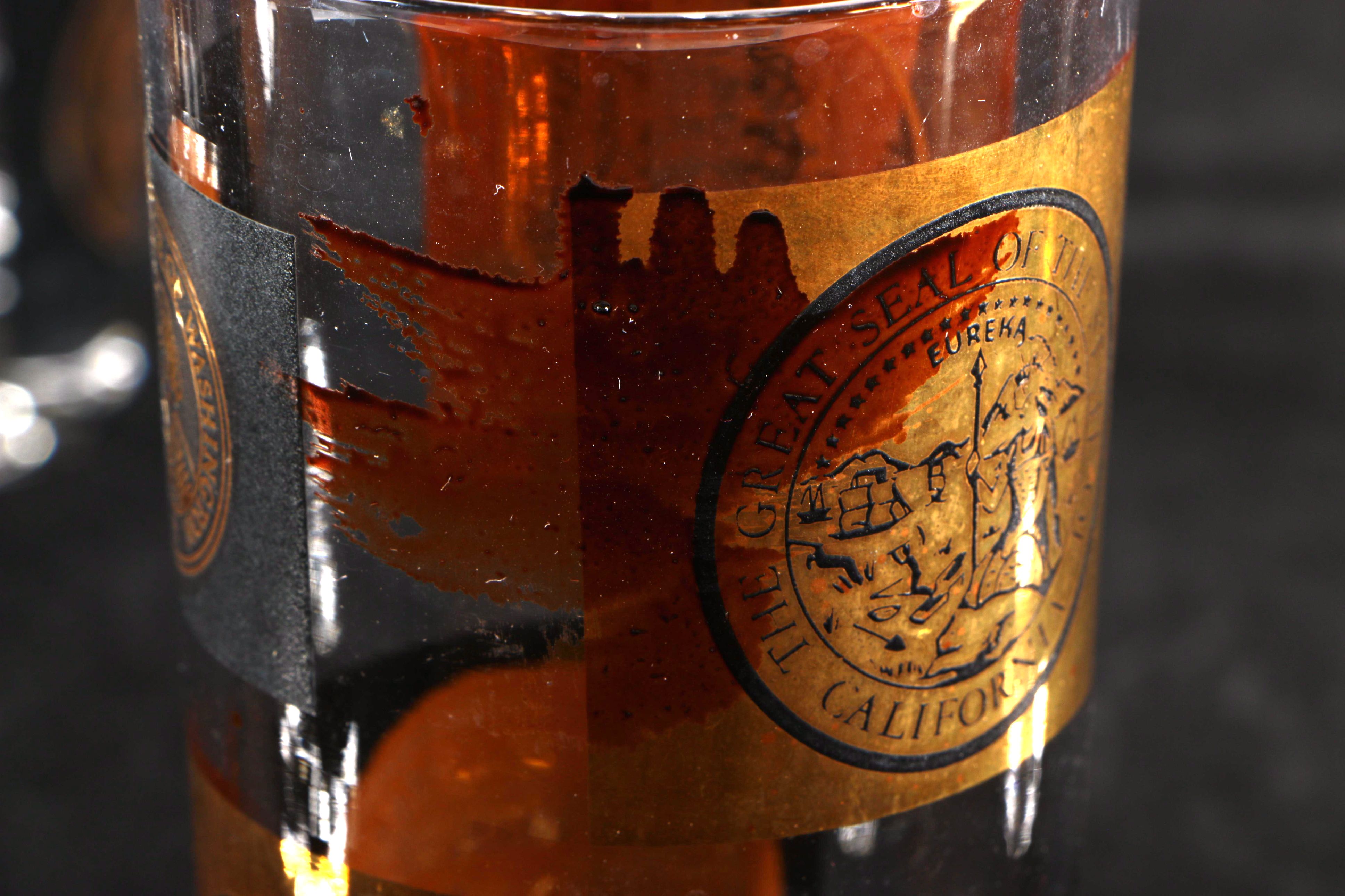 Seven State Seal Glasses