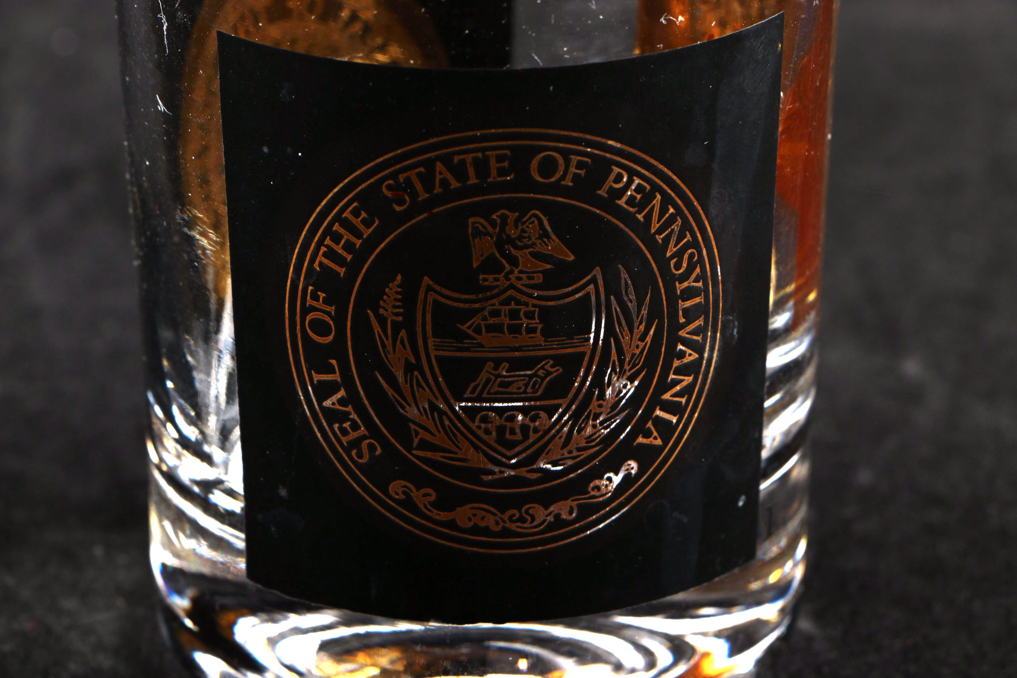 Seven State Seal Glasses