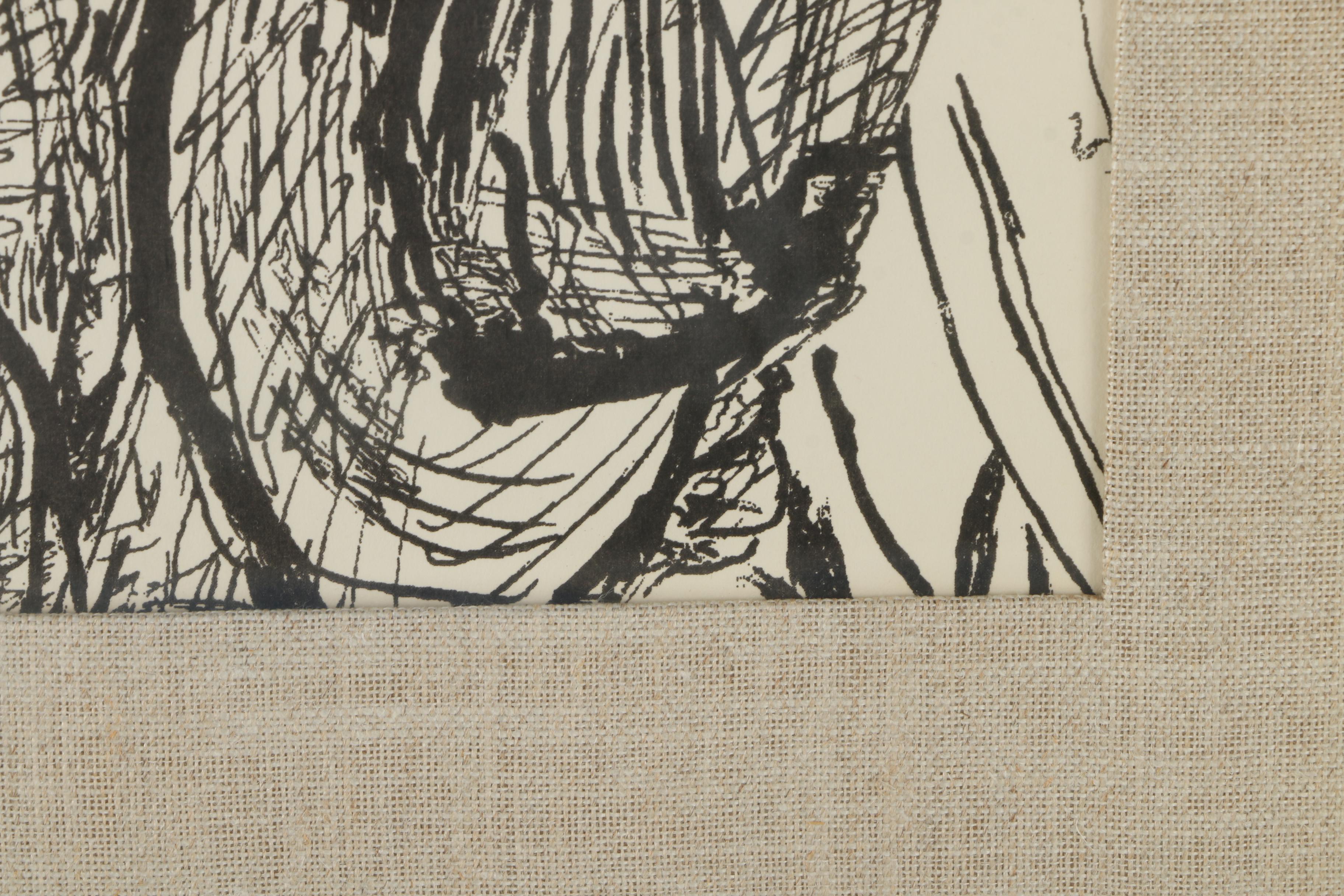 Marion Greenwood Lithograph "Indito"