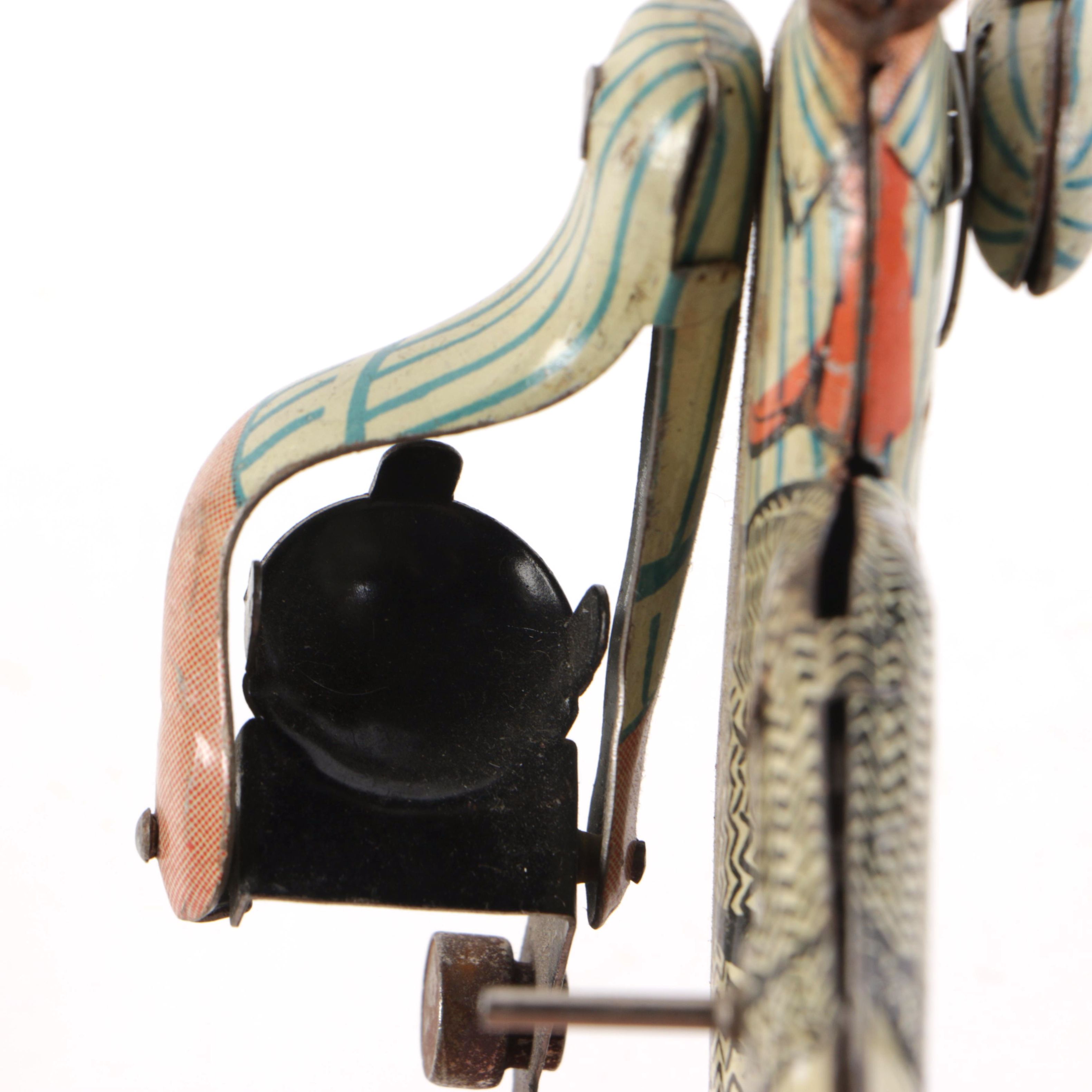 Vintage Tin Bowling Man