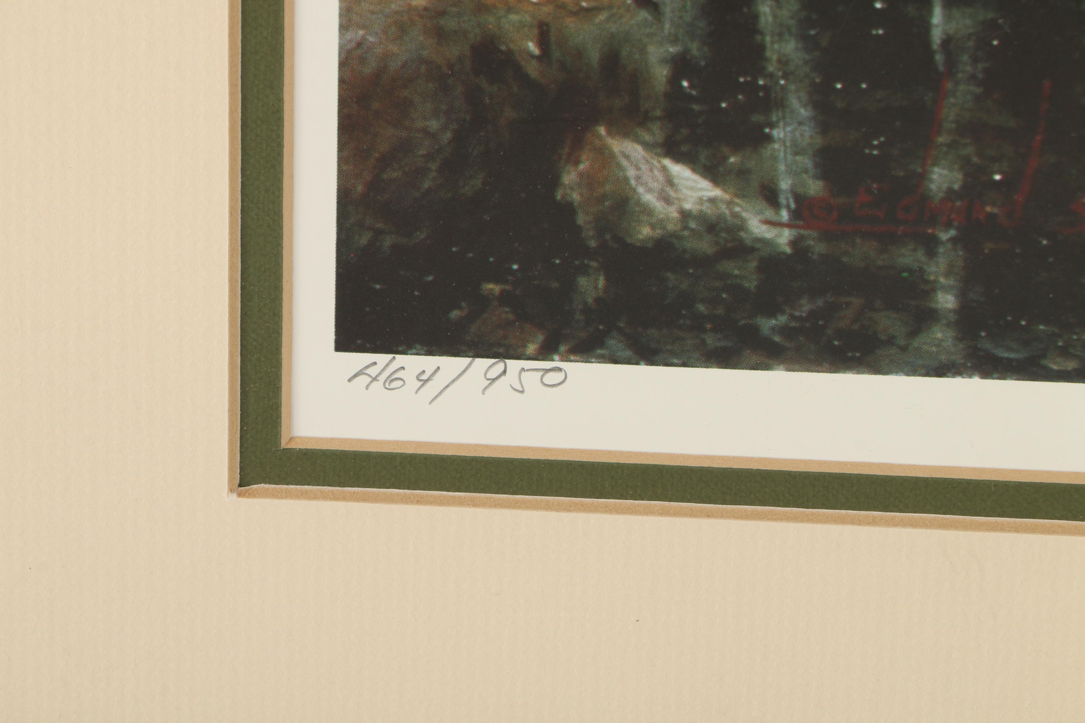 Edmund Sullivan Limited Edition Offset Lithograph