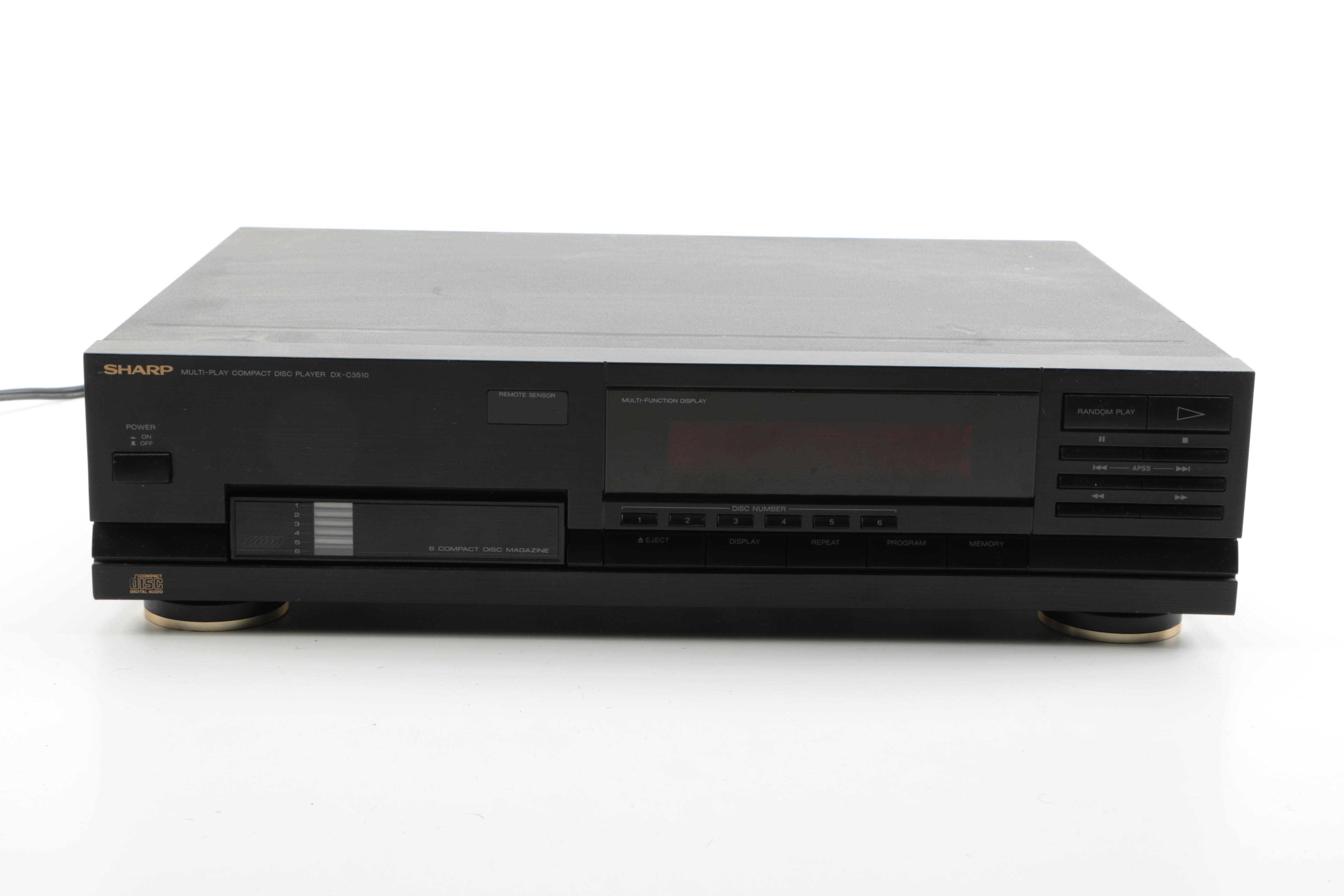 Sharp Multi-Disc CD Player