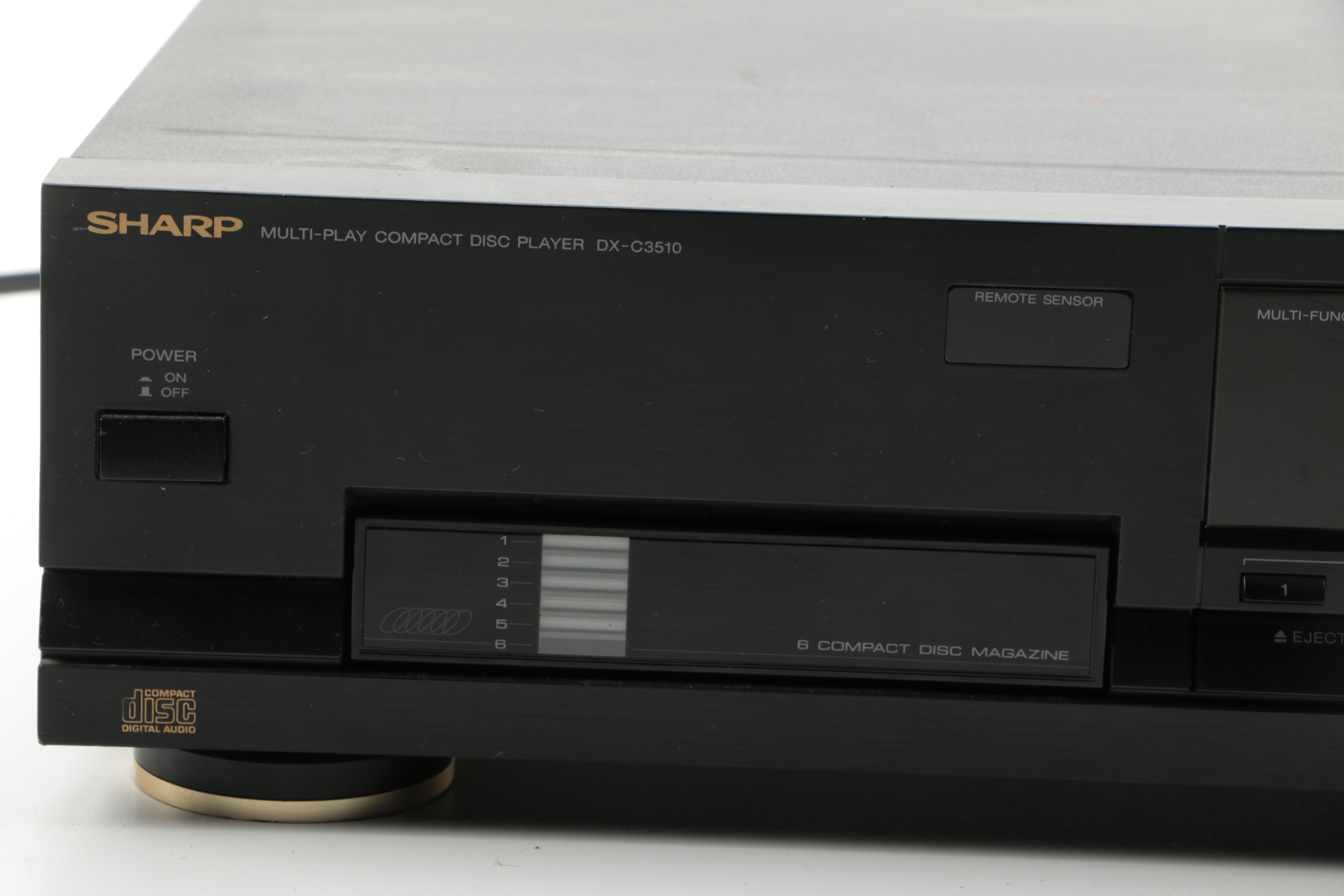 Sharp Multi-Disc CD Player