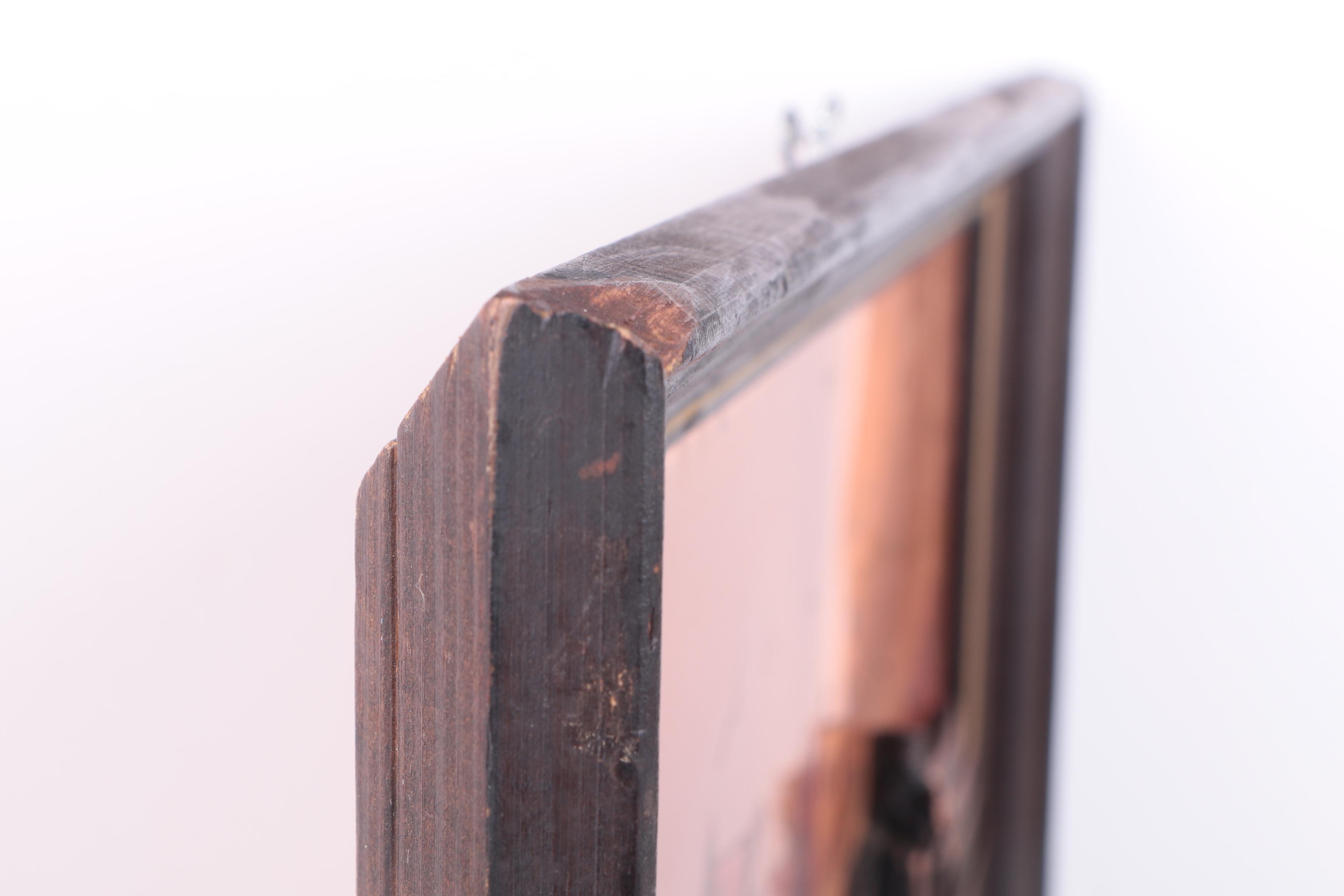 Copper Bas-Relief of a Team of Draught Horses Pulling a Wagon