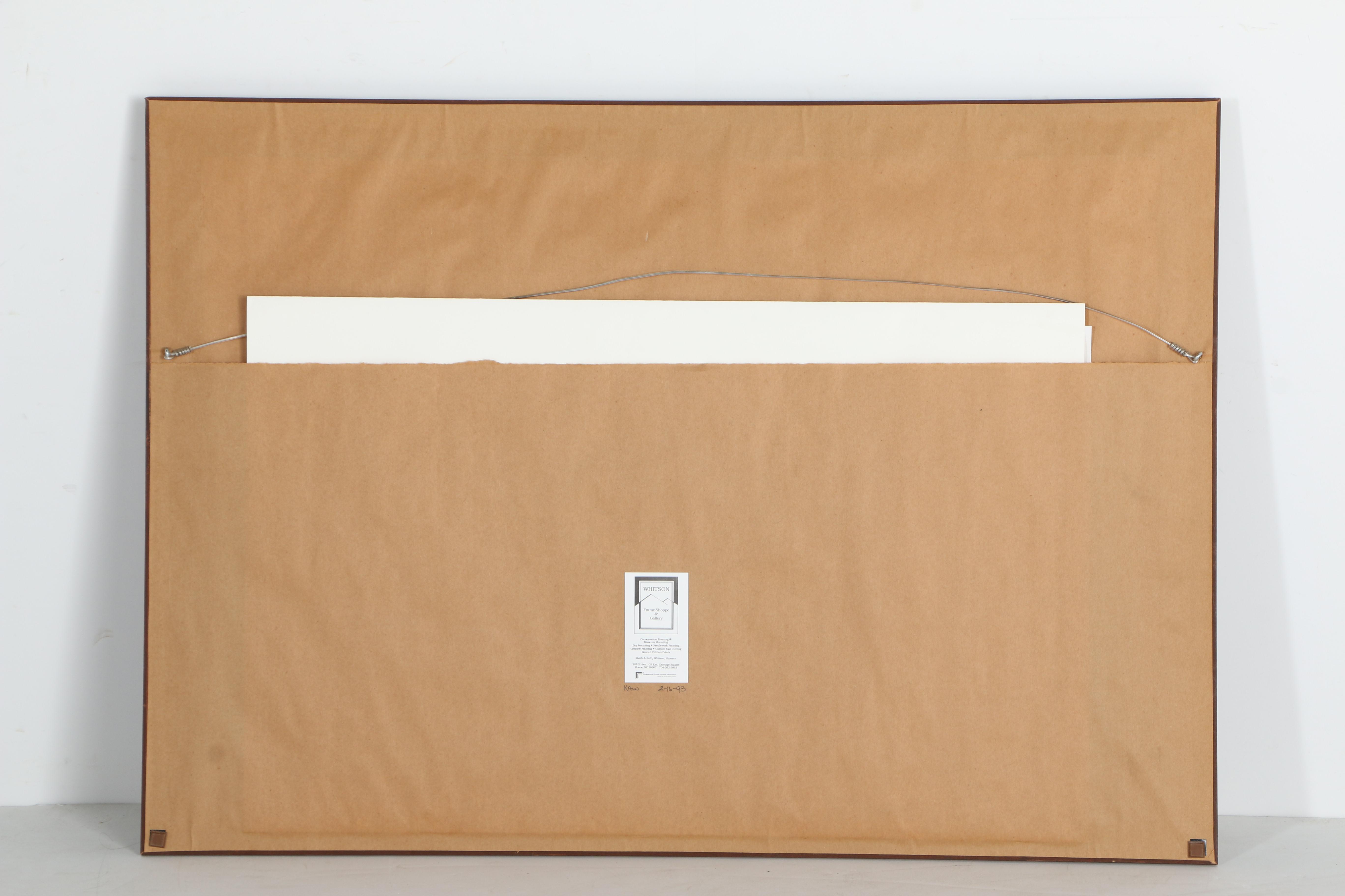 Richard Tumbleston Artist's Proof Offset Lithograph "Mast Farm Inn"