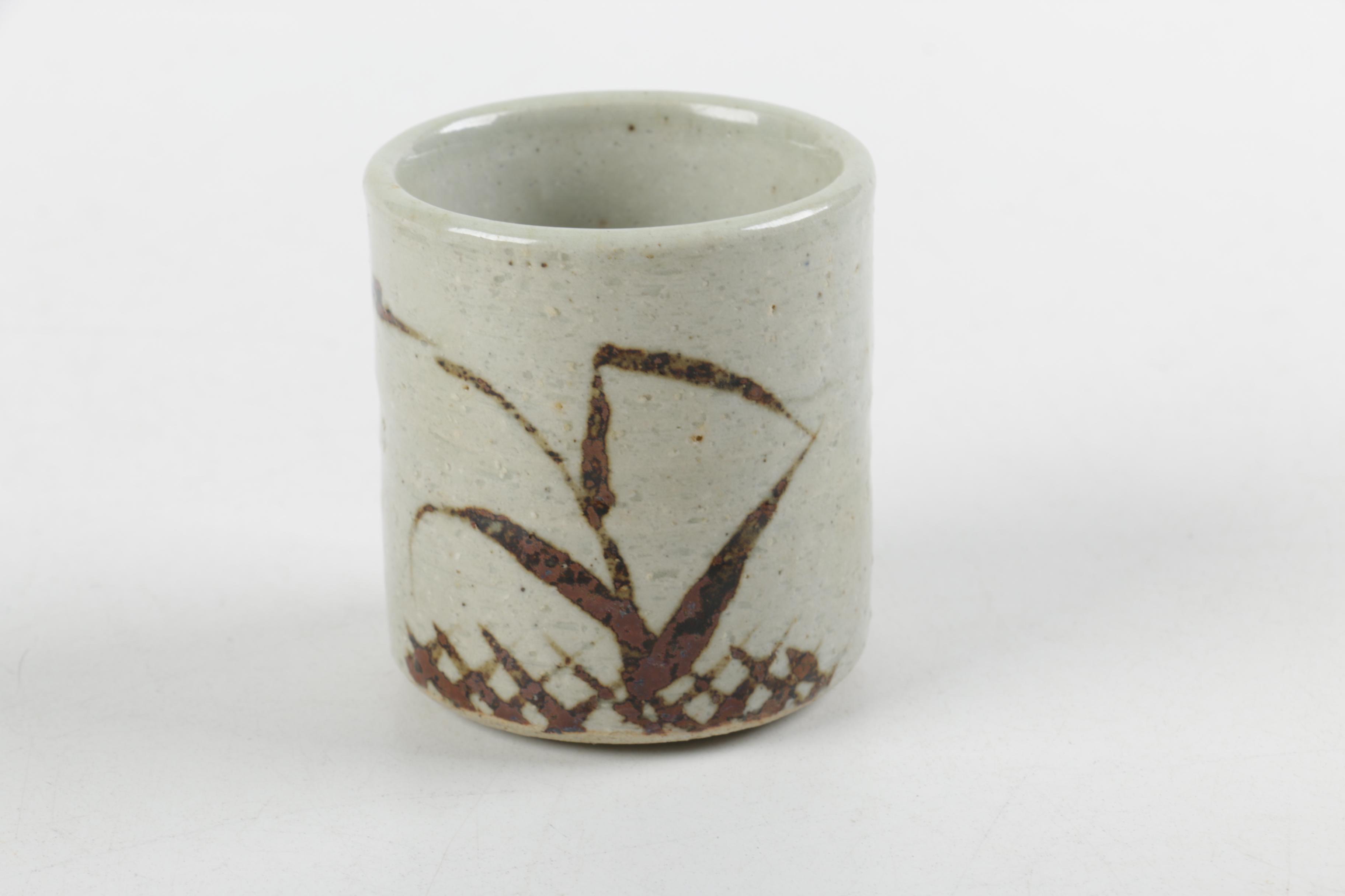 Collection of Five Ceramic Cups