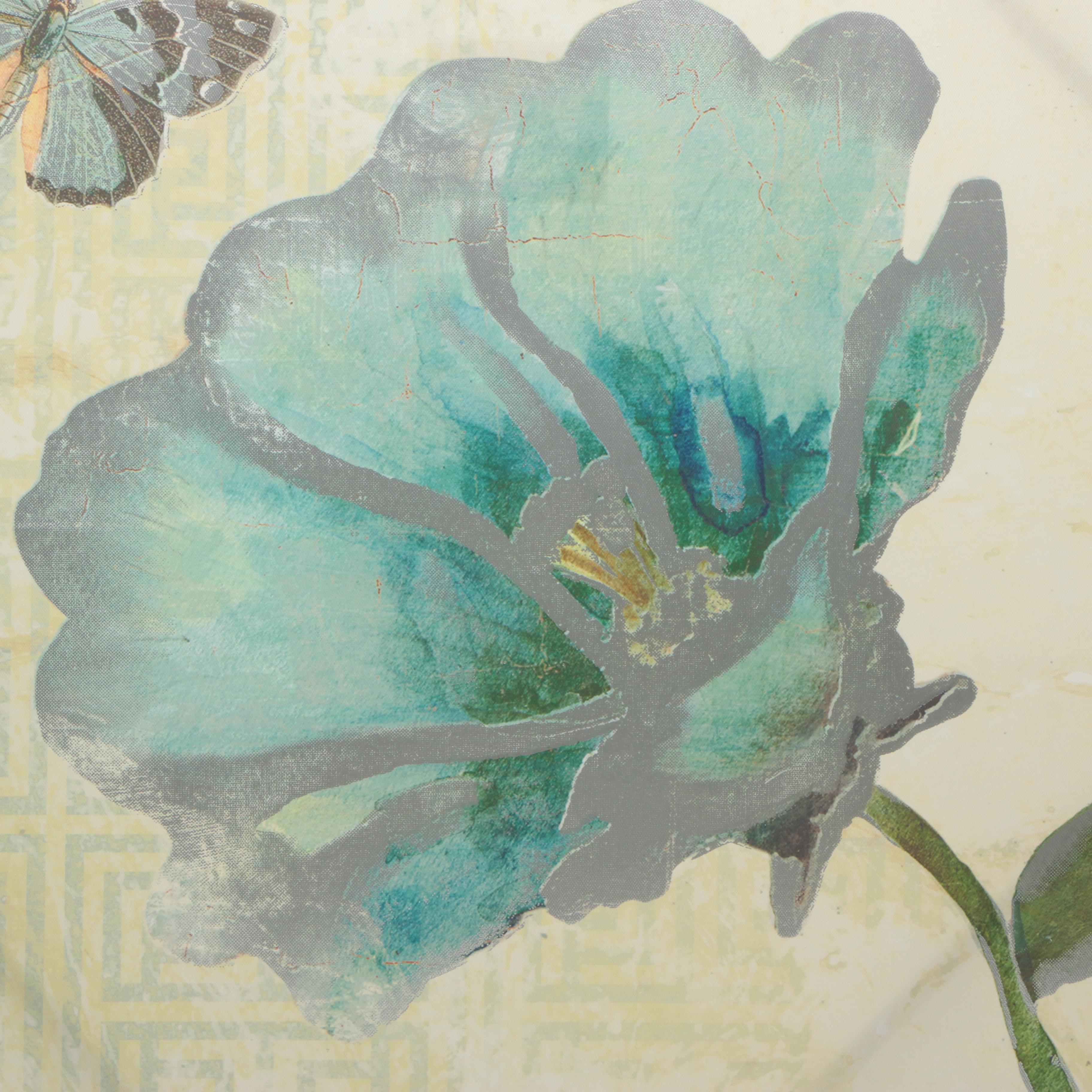 Kirkland's Embellished Giclee Print on Canvas of Butterfly