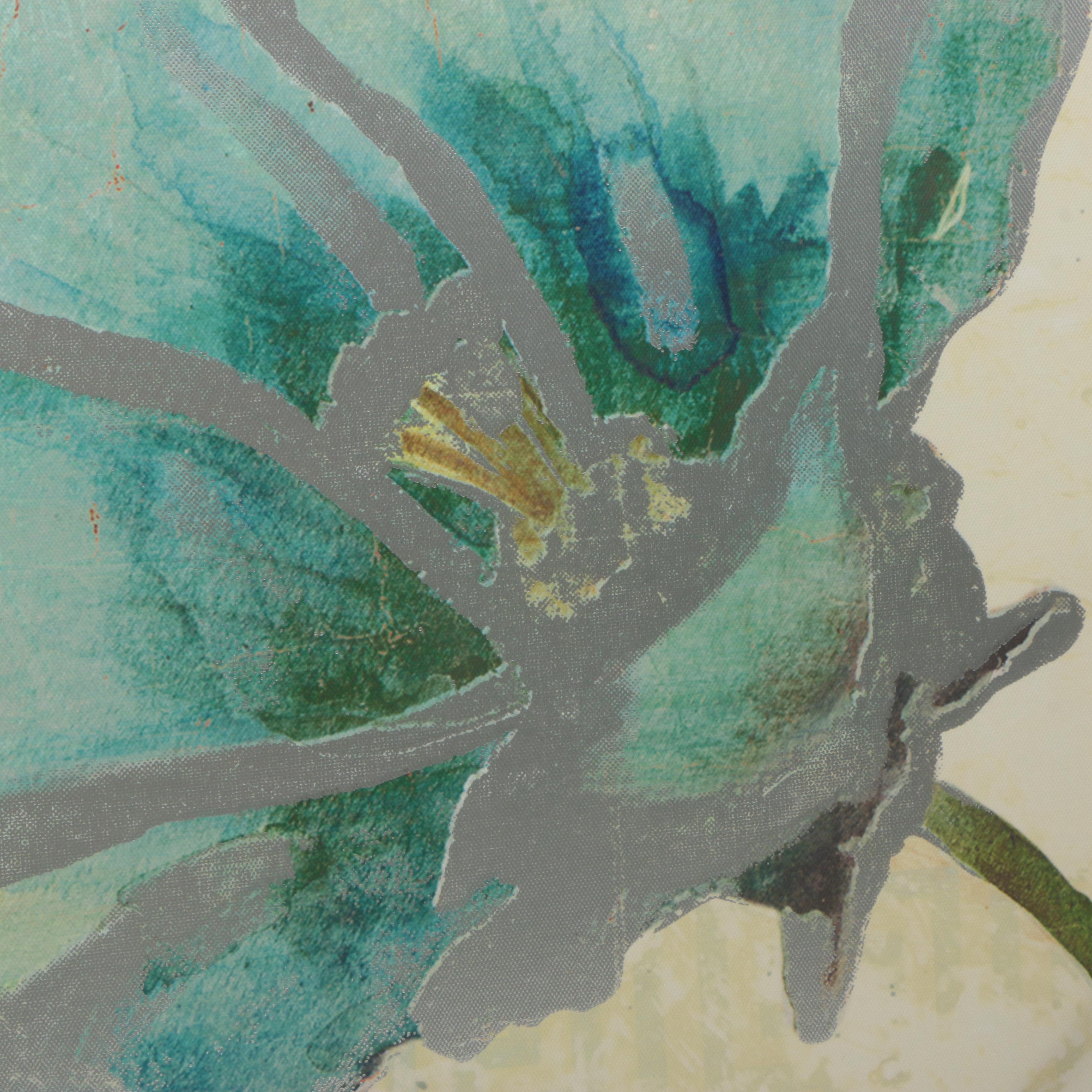 Kirkland's Embellished Giclee Print on Canvas of Butterfly