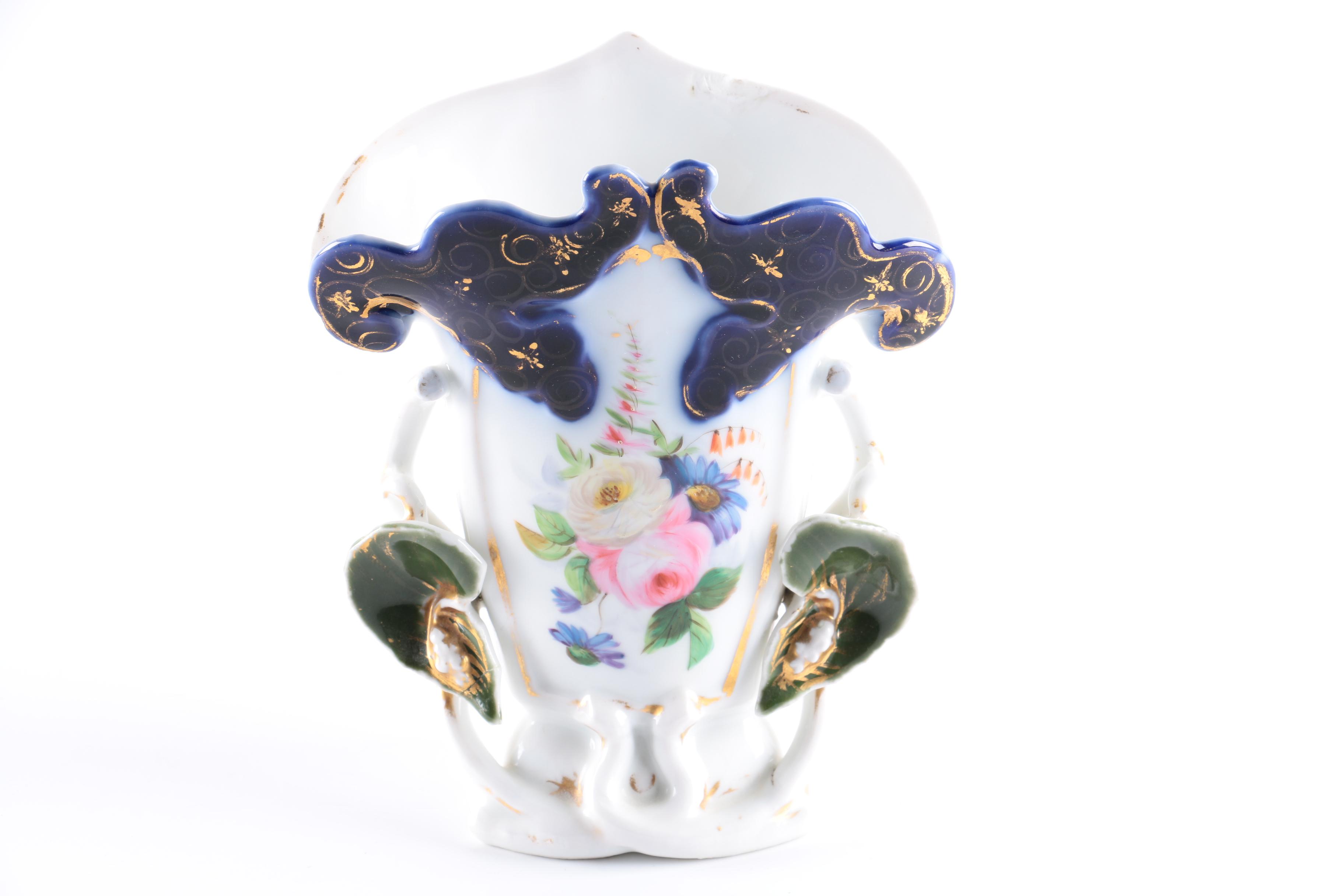 Hand-Painted Porcelain Vases