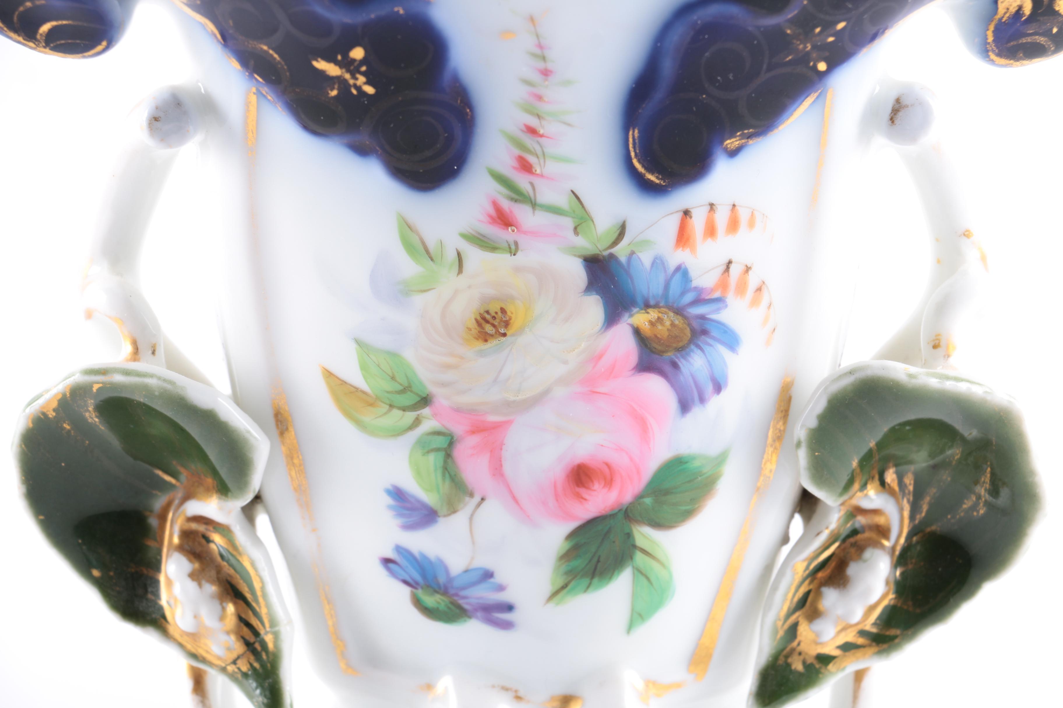 Hand-Painted Porcelain Vases